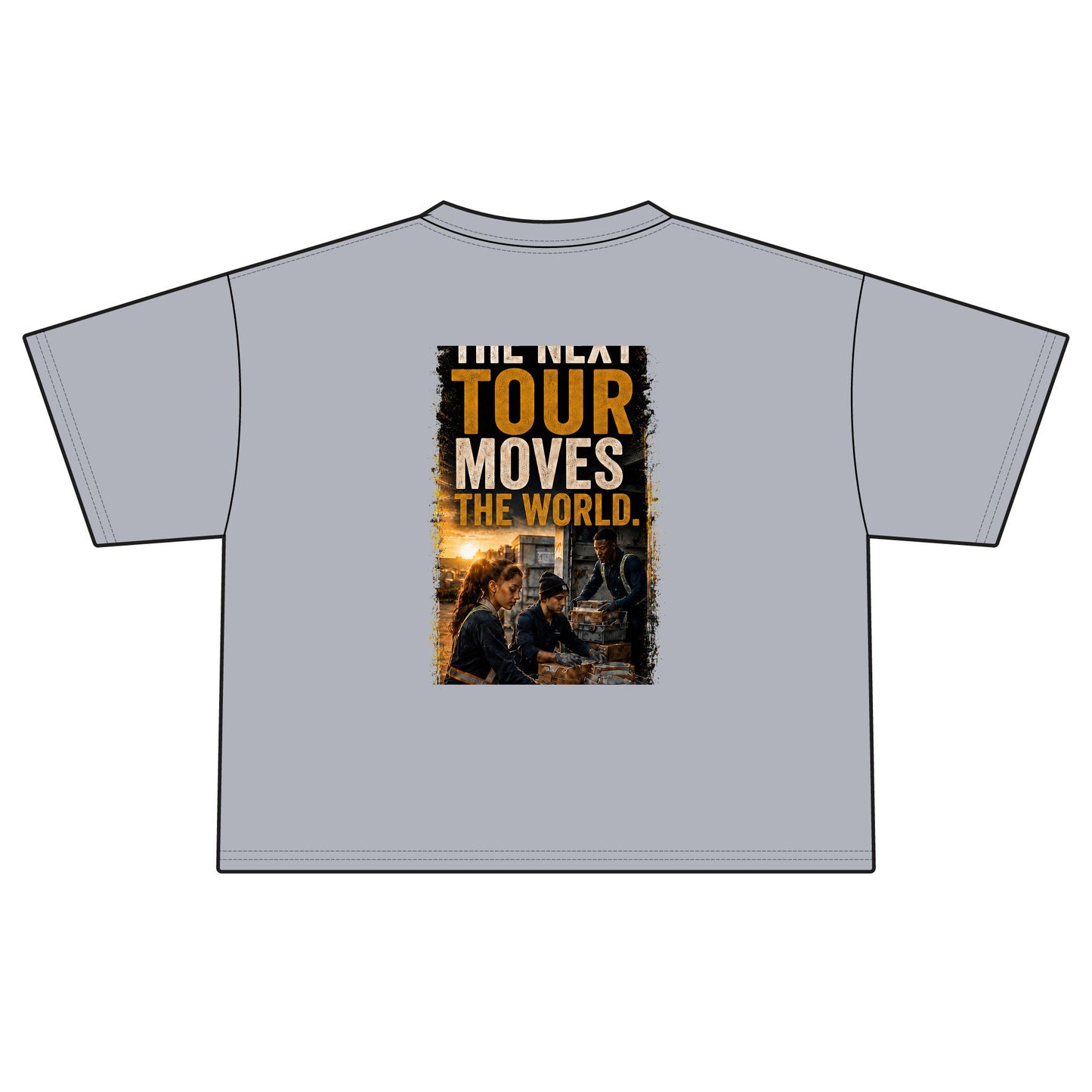 Postal Music — The Next Tour Women's Boxy T-Shirt