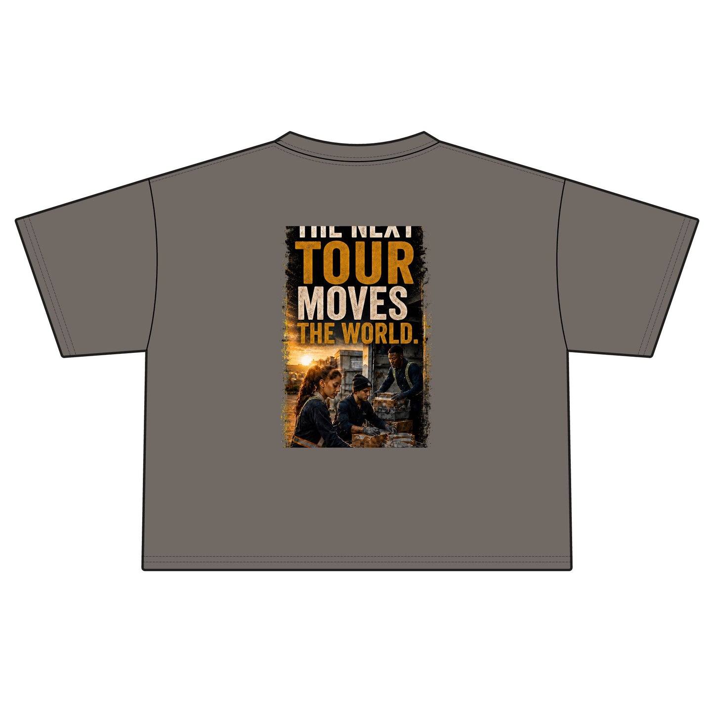 Postal Music — The Next Tour Women's Boxy T-Shirt