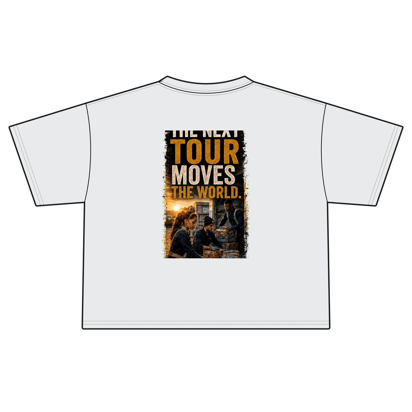 Postal Music — The Next Tour Women's Boxy T-Shirt