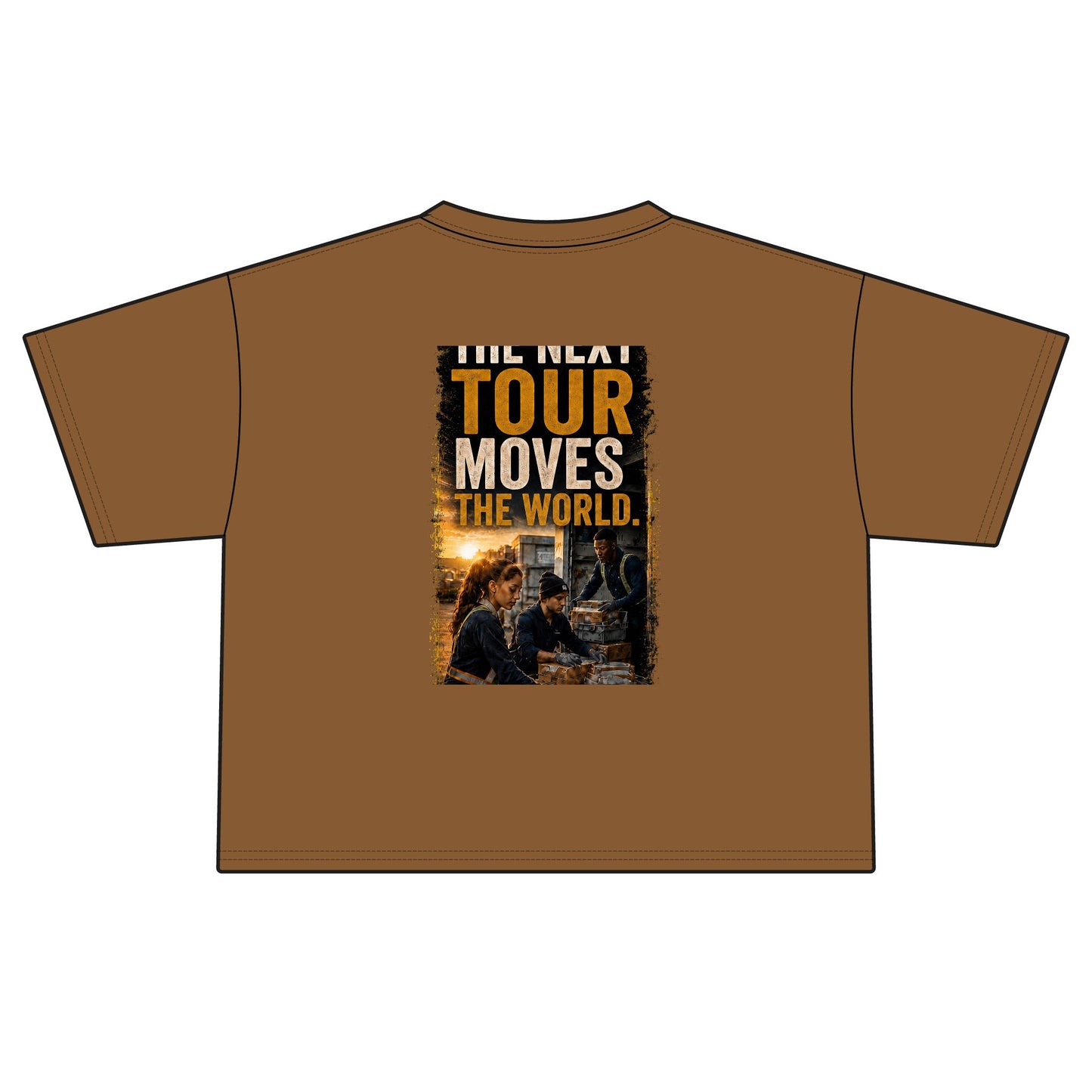 Postal Music — The Next Tour Women's Boxy T-Shirt