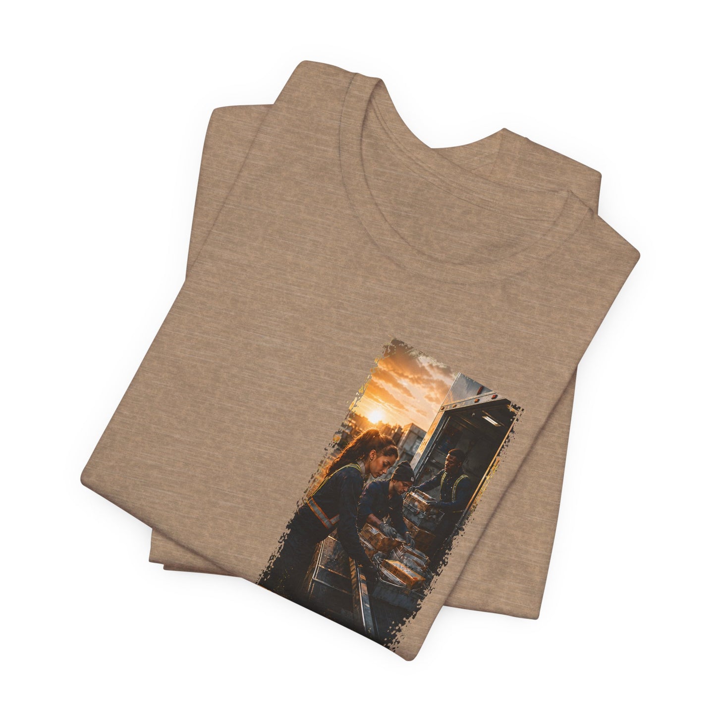 Postal Music — The Next Tour Premium Unisex T-Shirt — Color Group 7 of 11