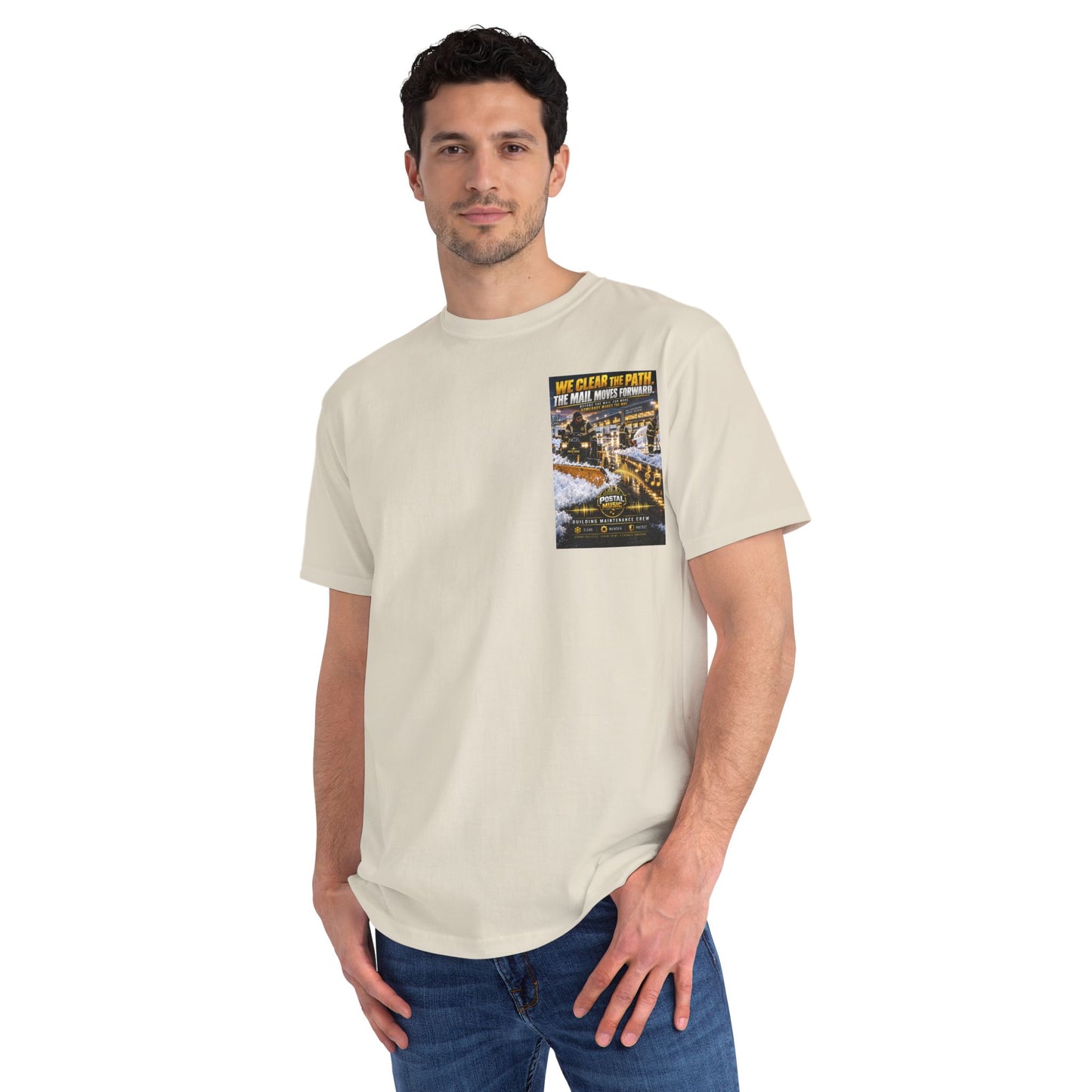 Postal Music - We Clear the Path - Men's Organic T-Shirt