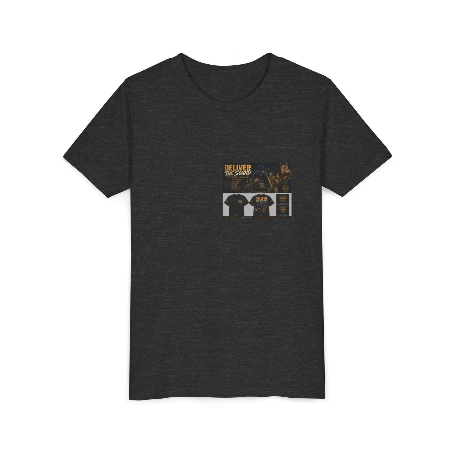 Postal Music — Deliver the Sound — Youth T-Shirt
