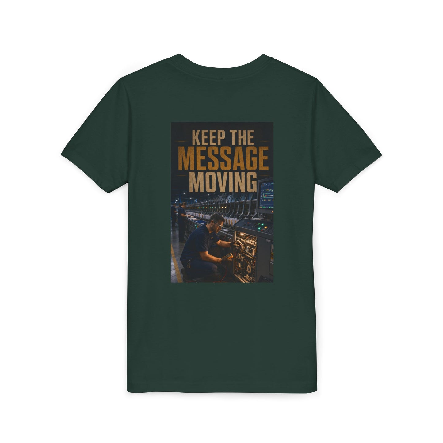 Postal Music — Keep the Message Moving — Youth T-Shirt