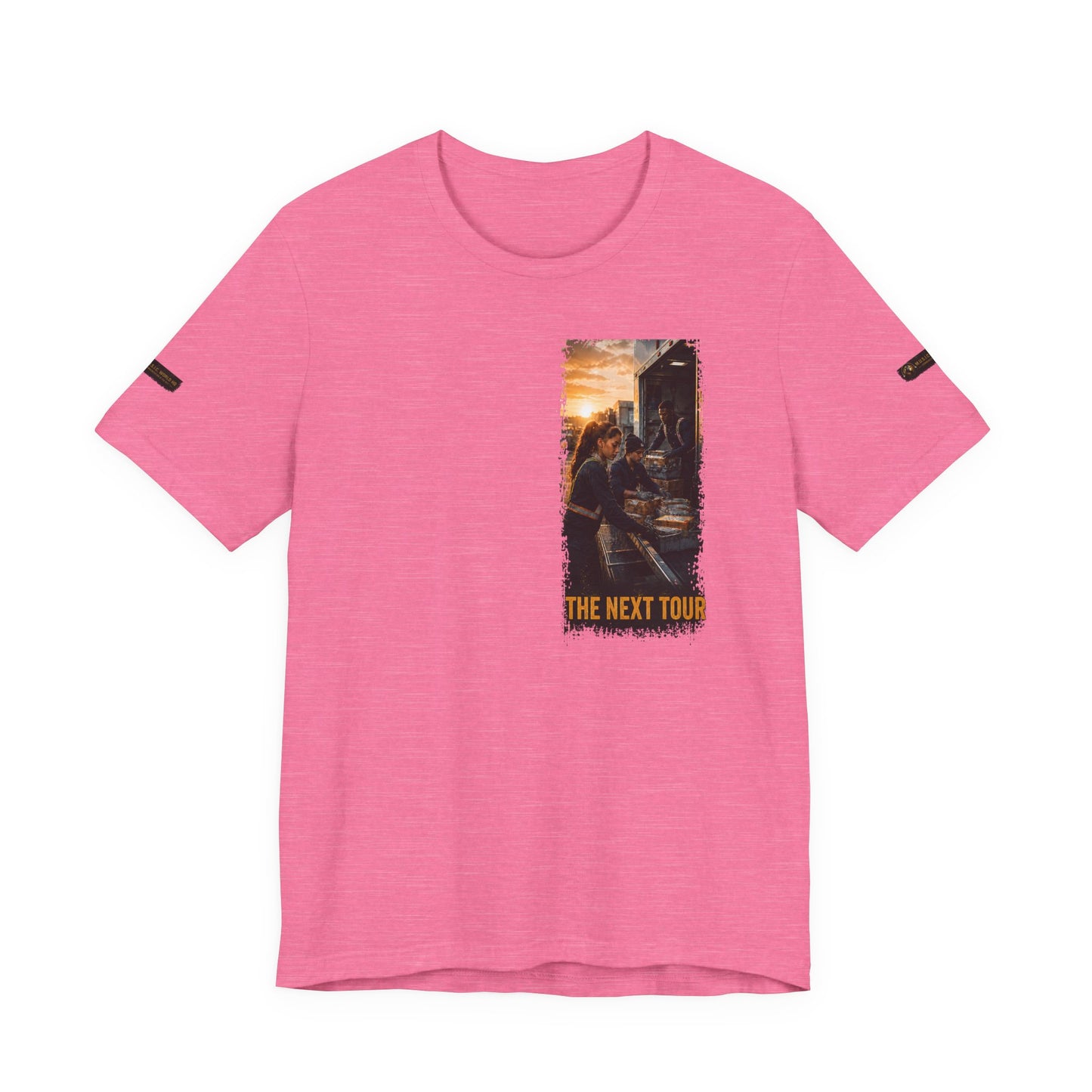 Postal Music — The Next Tour Premium Unisex T-Shirt — Color Group 4 of 11