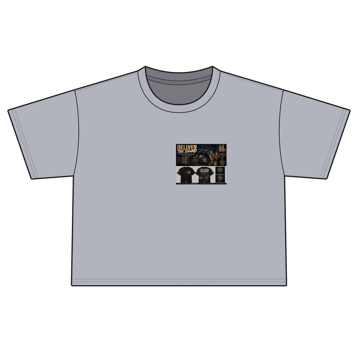 Postal Music — Deliver the Sound — Women's Boxy T-Shirt