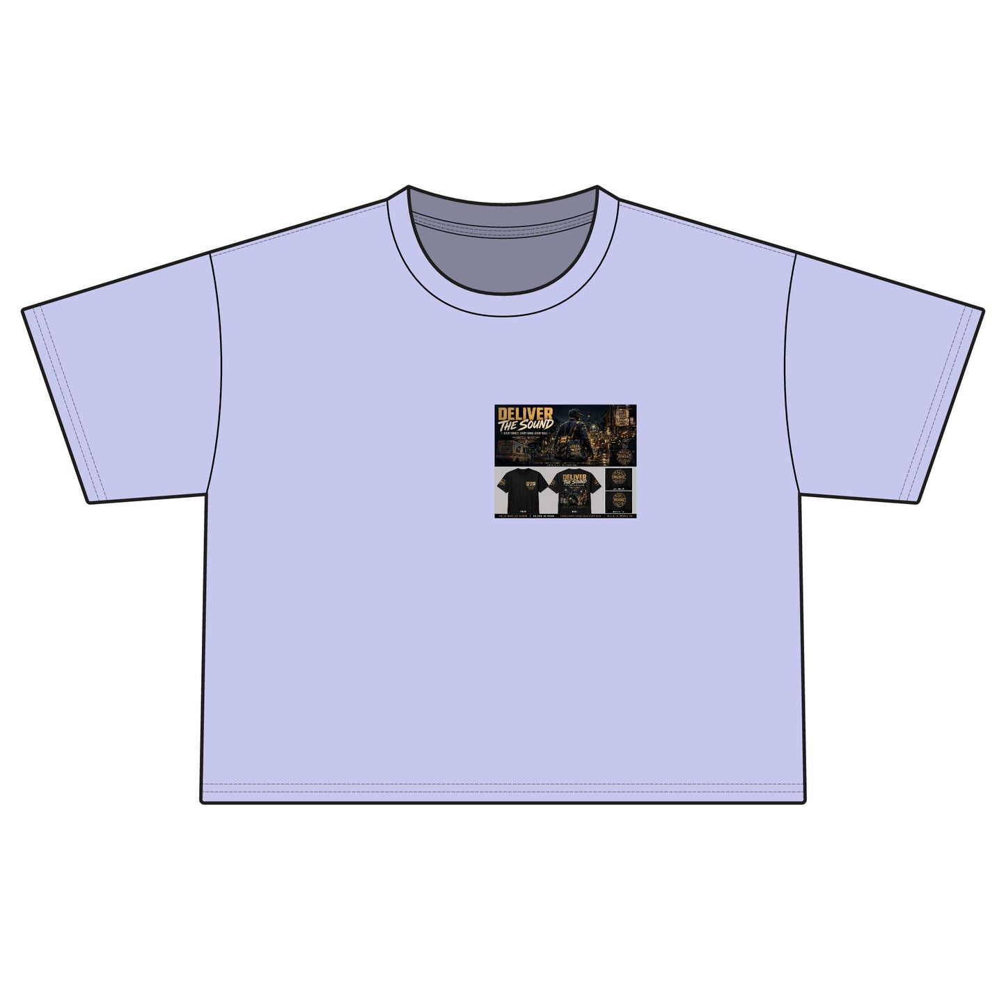 Postal Music — Deliver the Sound — Women's Boxy T-Shirt