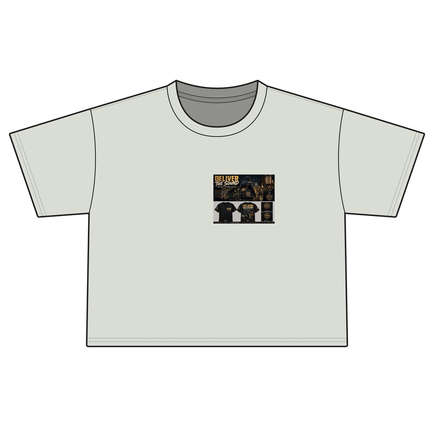 Postal Music — Deliver the Sound — Women's Boxy T-Shirt