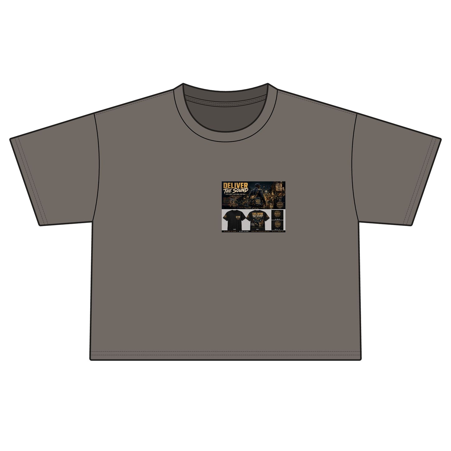 Postal Music — Deliver the Sound — Women's Boxy T-Shirt