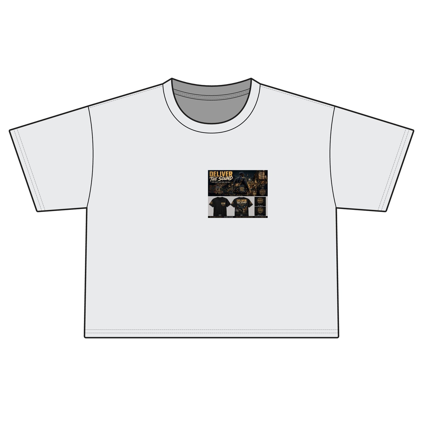 Postal Music — Deliver the Sound — Women's Boxy T-Shirt