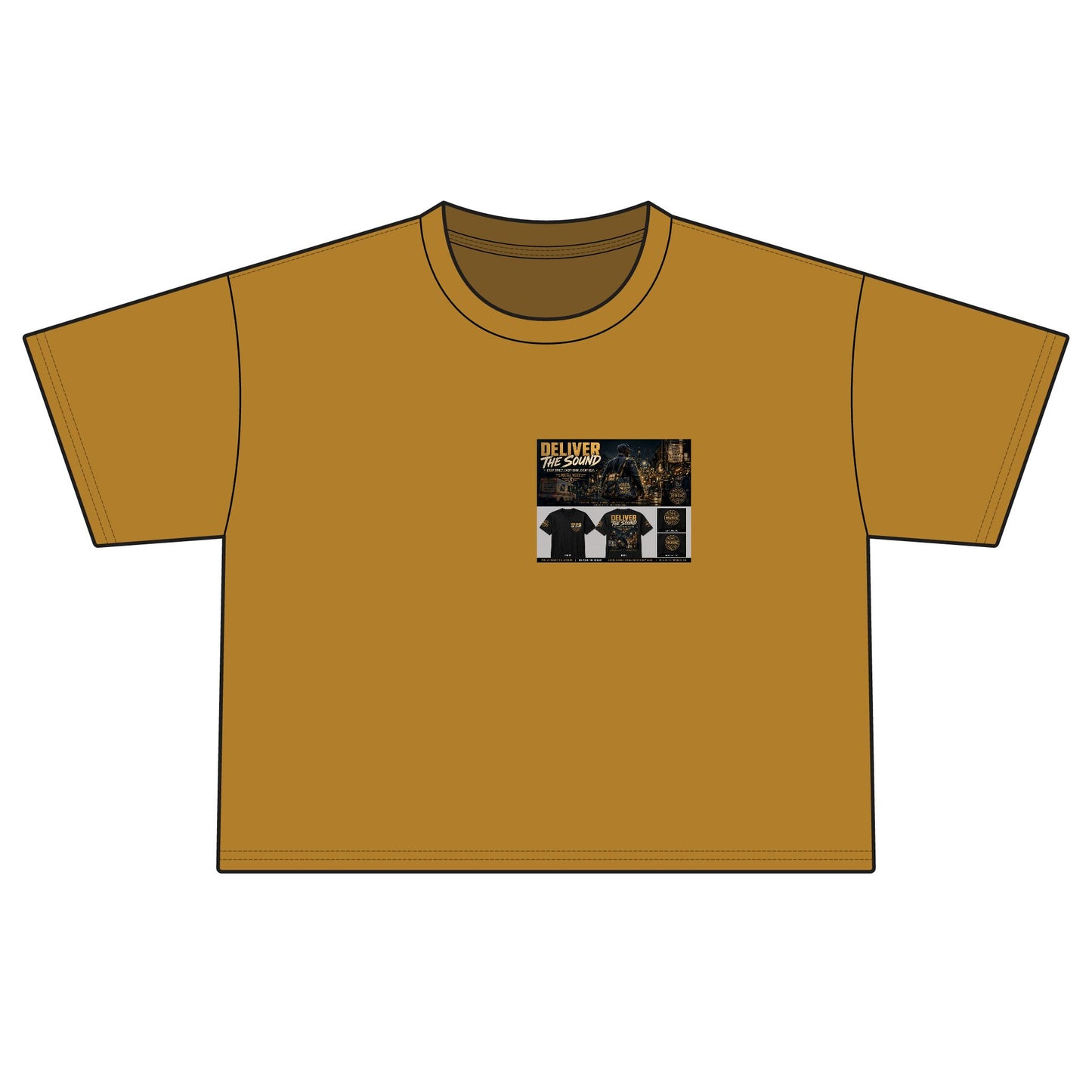 Postal Music — Deliver the Sound — Women's Boxy T-Shirt