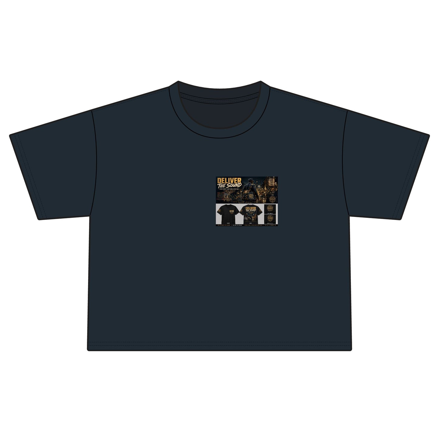 Postal Music — Deliver the Sound — Women's Boxy T-Shirt