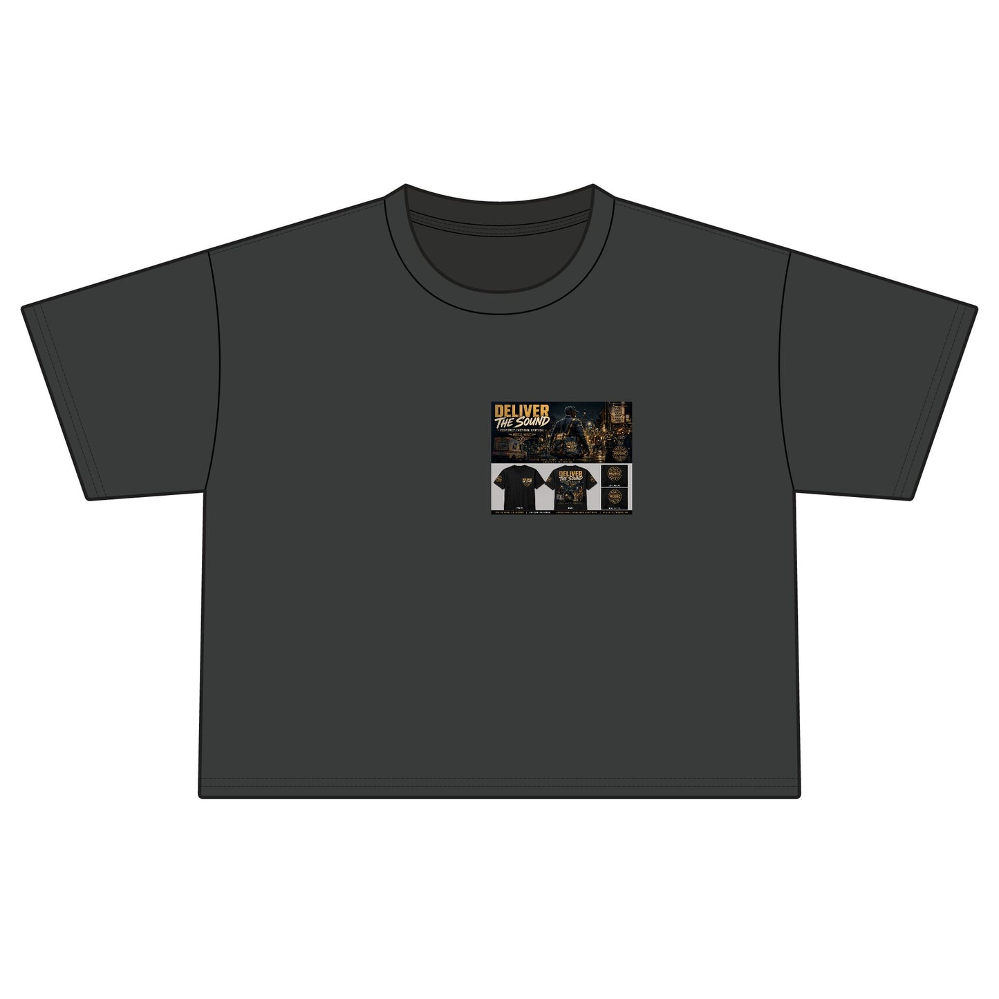 Postal Music — Deliver the Sound — Women's Boxy T-Shirt