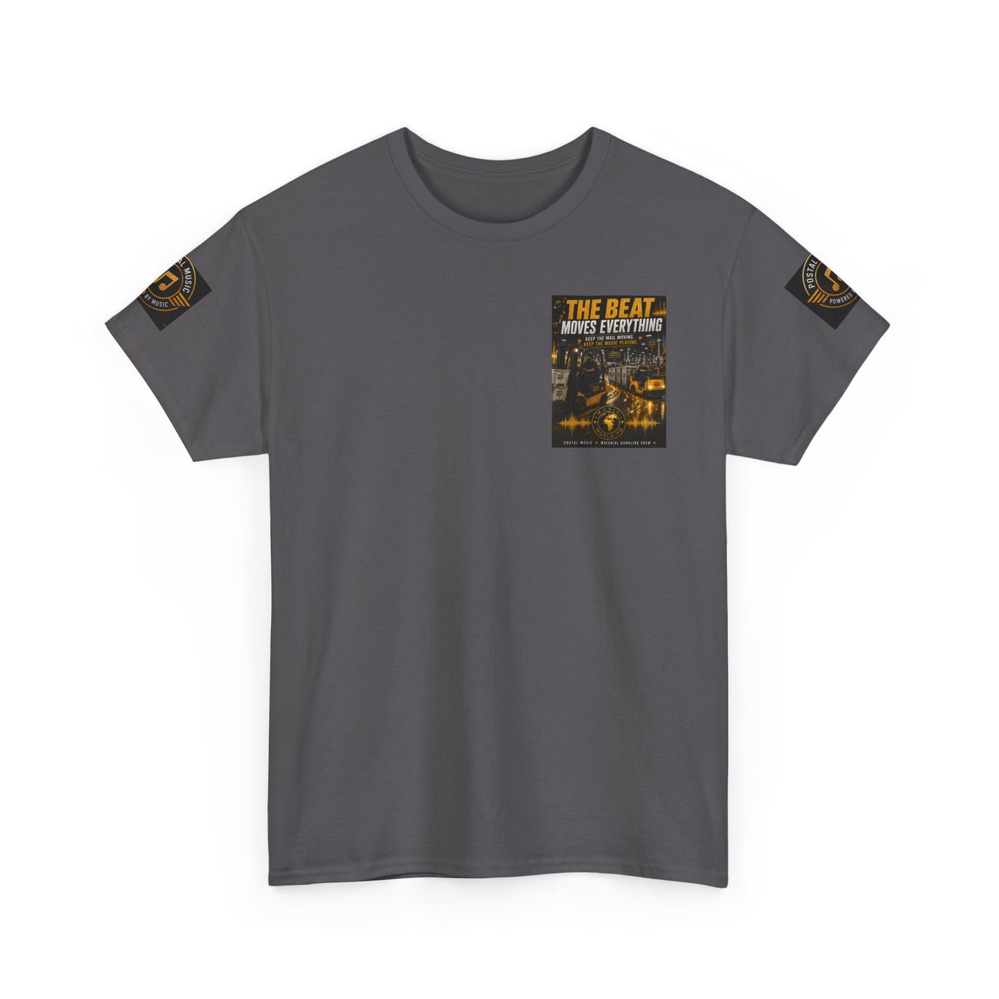 The Beat Moves Everything — Men's T-Shirt | Postal Music