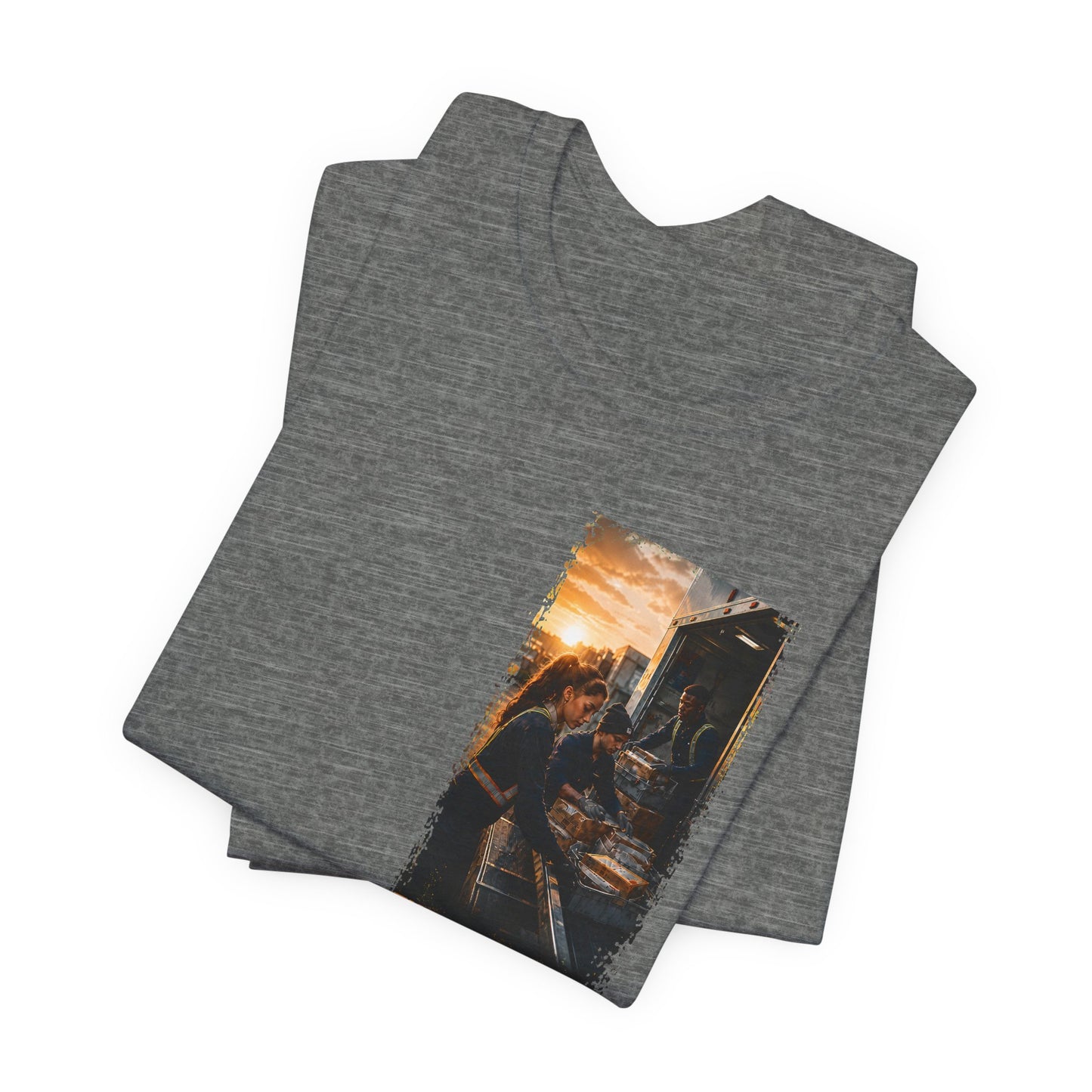 Postal Music — The Next Tour Premium Unisex T-Shirt — Color Group 2 of 11