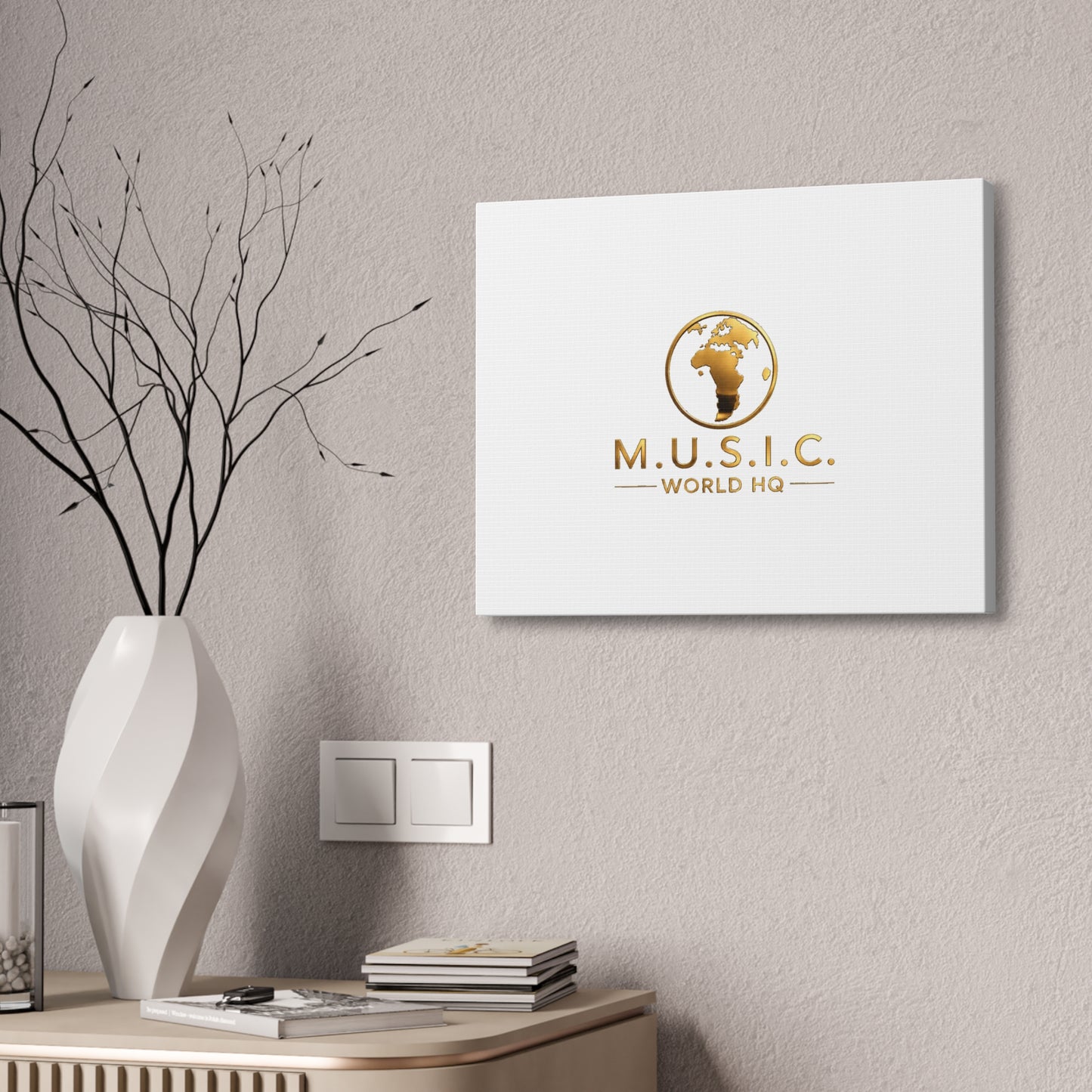 M.U.S.I.C. World HQ Essentials Gallery Canvas Print