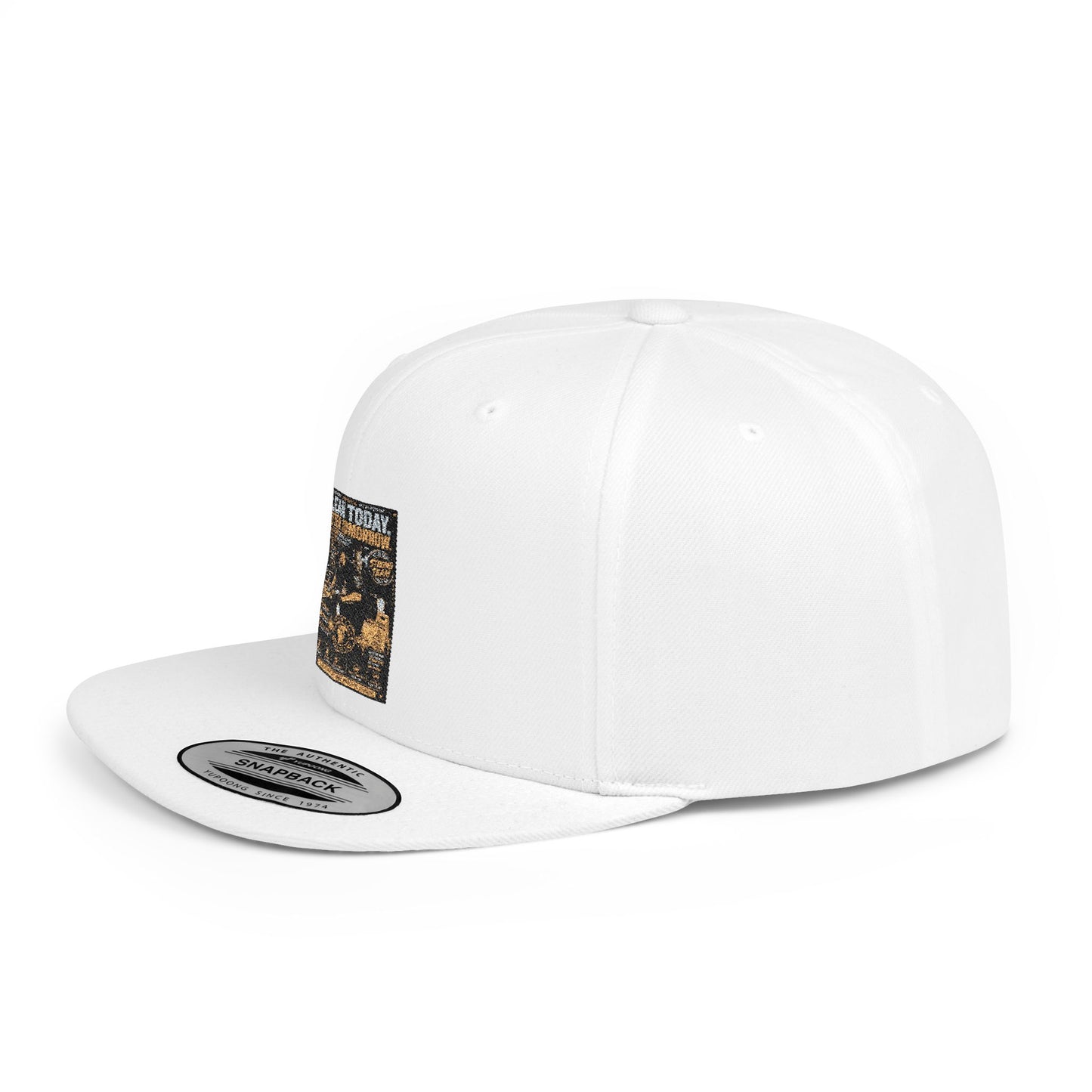 Clean Today. Better Tomorrow. — Flat-Bill Snapback Hat