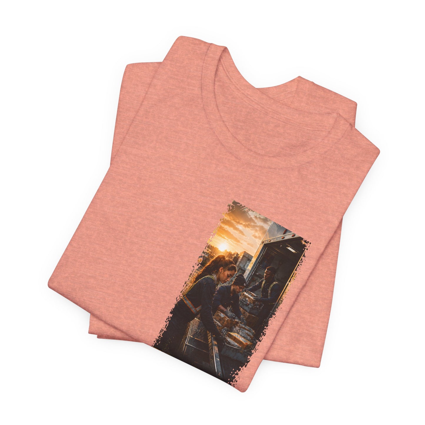 Postal Music — The Next Tour Premium Unisex T-Shirt — Color Group 7 of 11