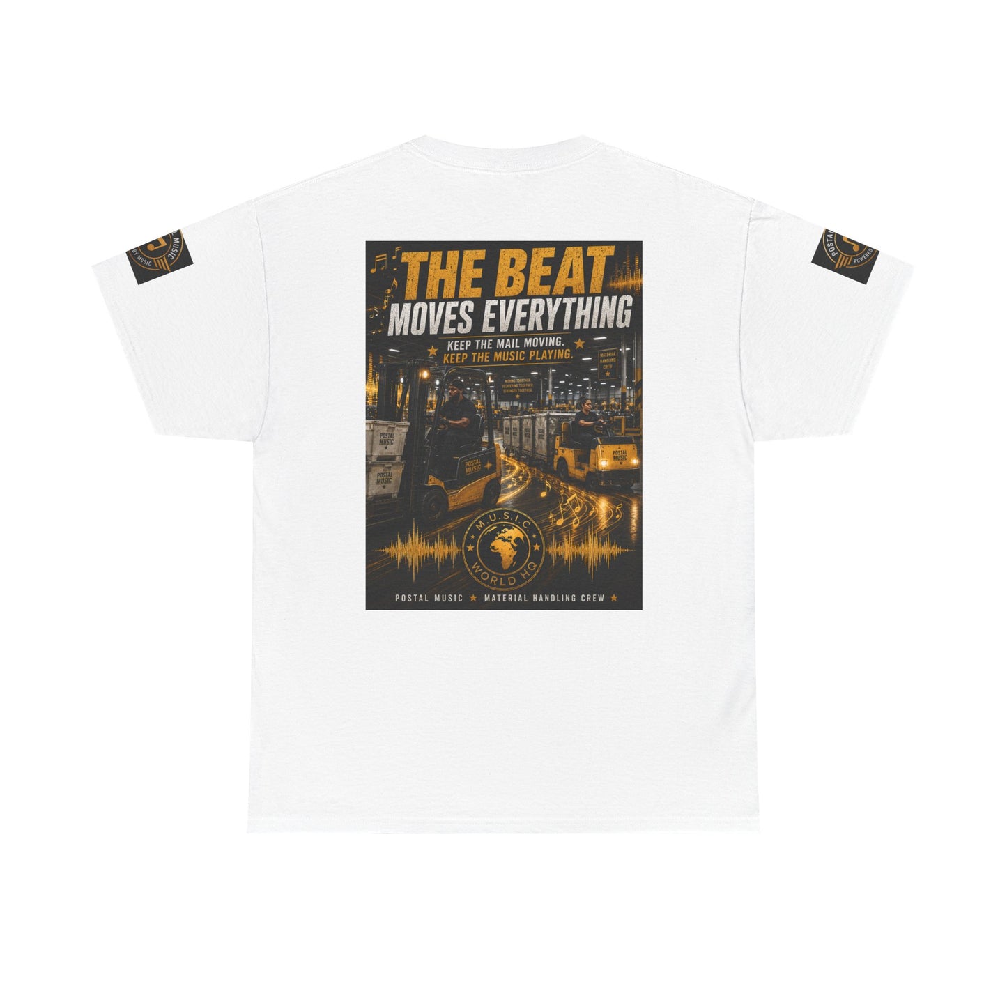 The Beat Moves Everything — Men's T-Shirt | Postal Music