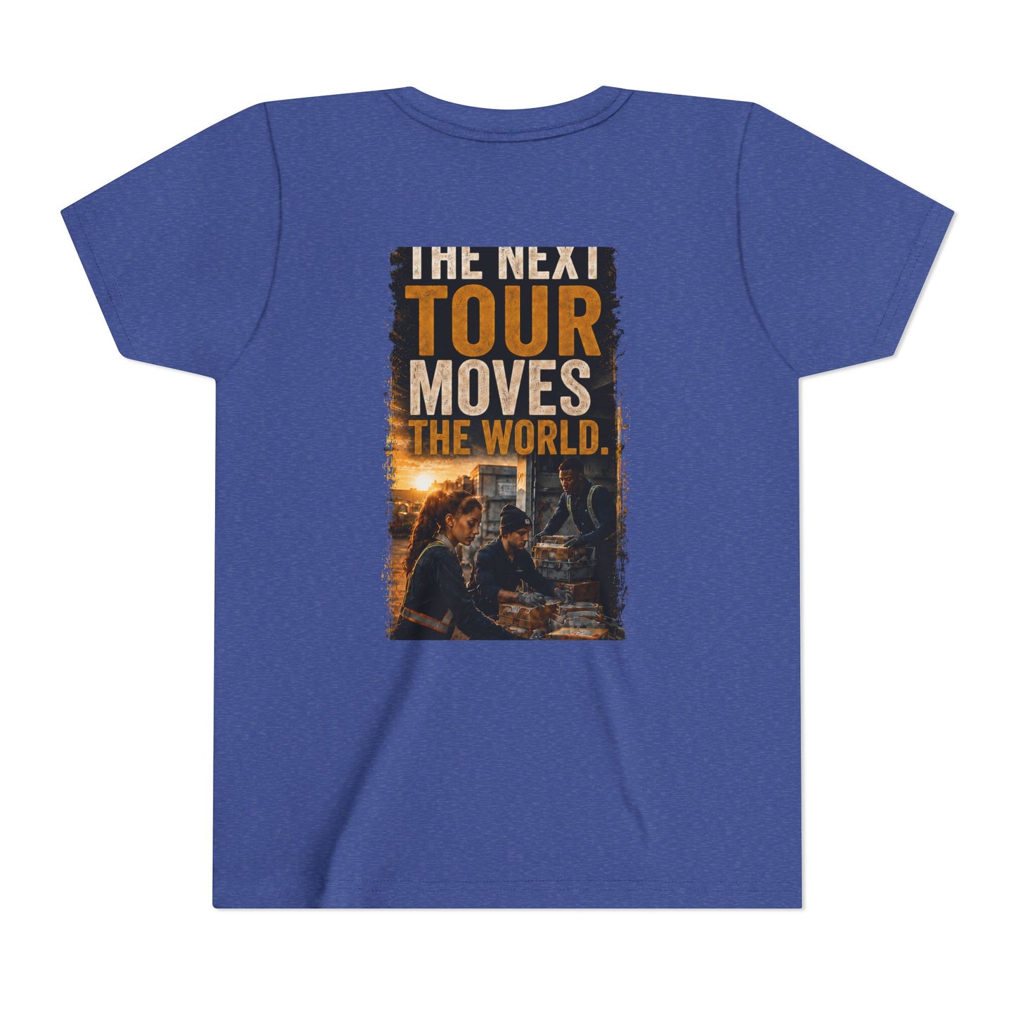 Postal Music — The Next Tour Youth T-Shirt — Color Group 1 of 2