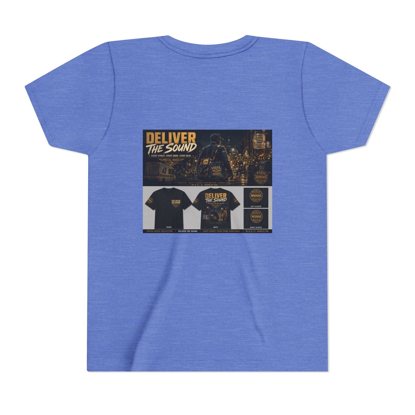 Postal Music — Deliver the Sound — Youth T-Shirt
