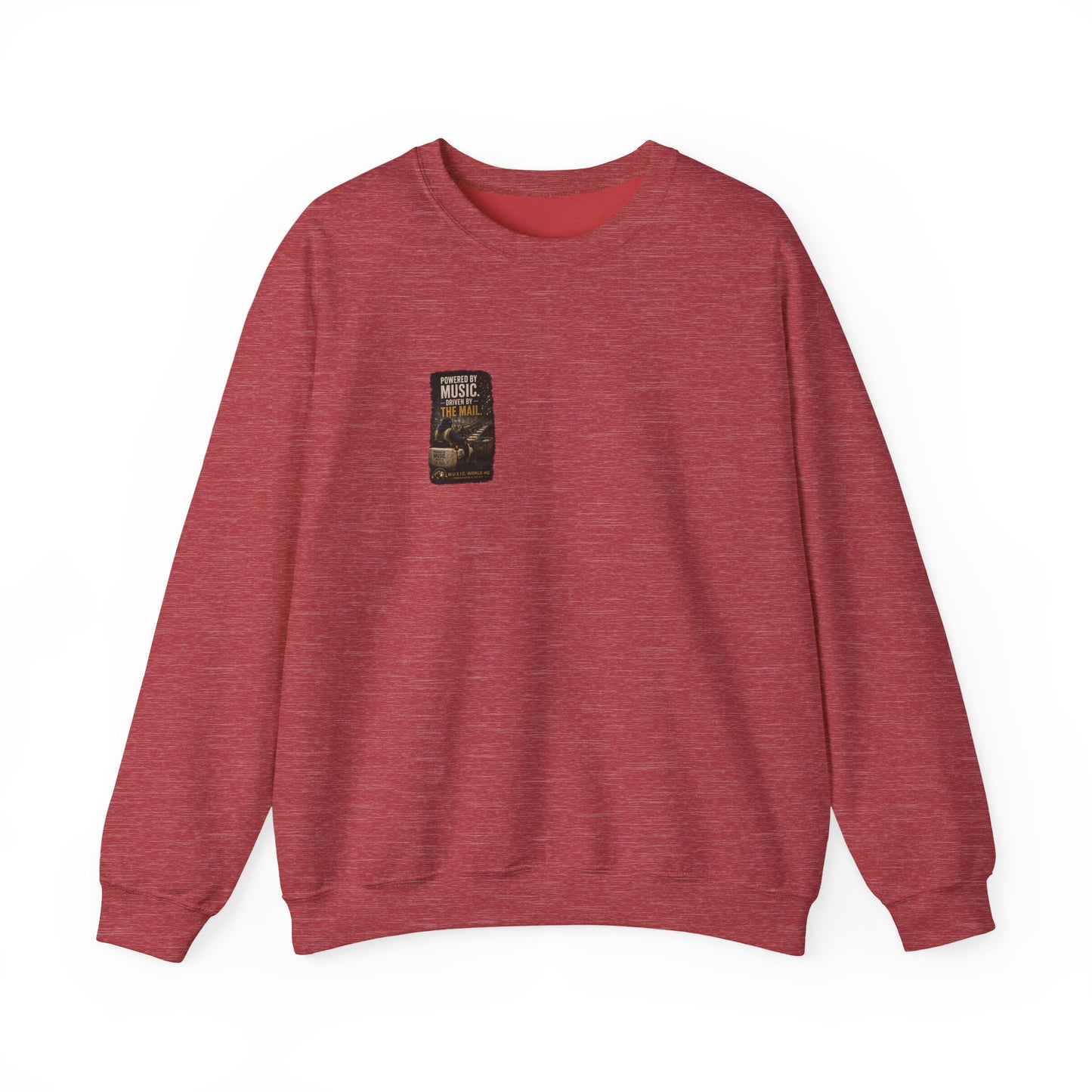 Postal Music - Powered by Music Crewneck Sweatshirt - Colorways B