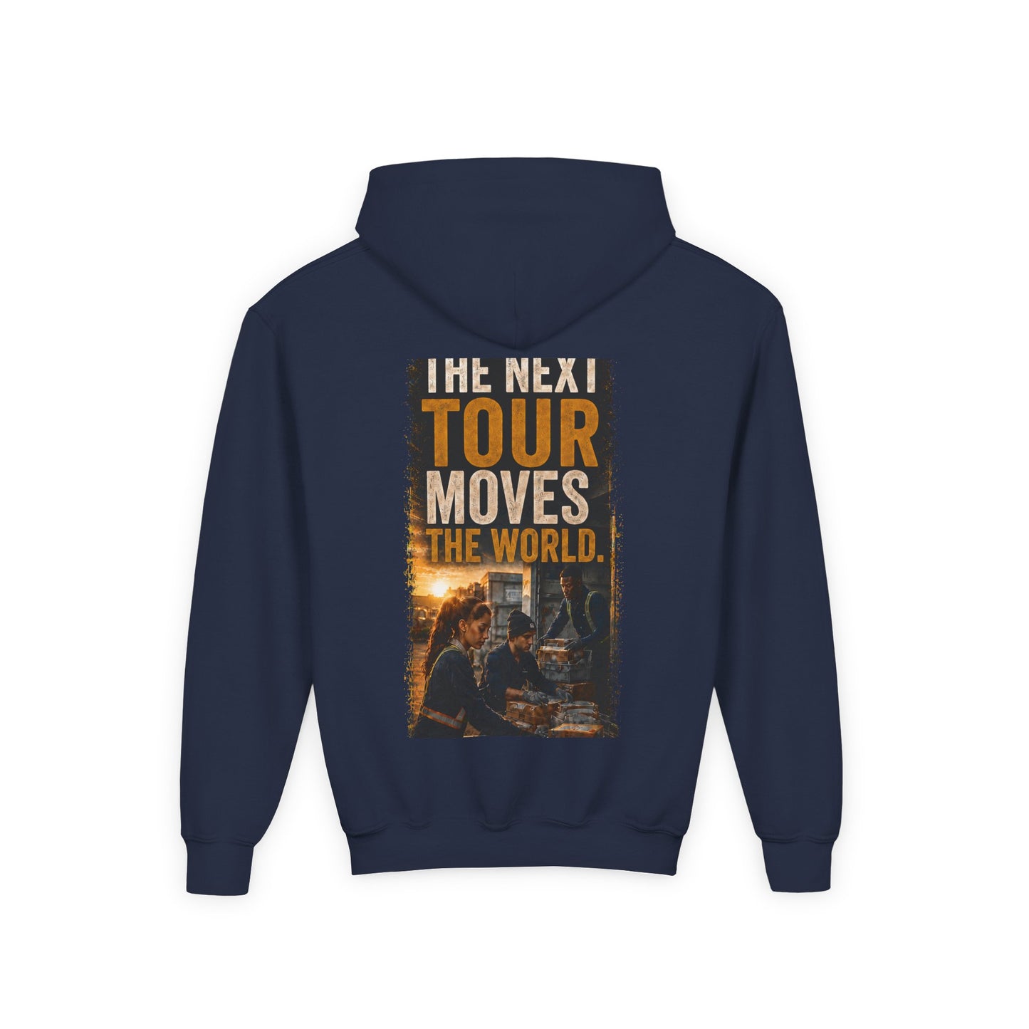 Postal Music — The Next Tour Youth Hoodie