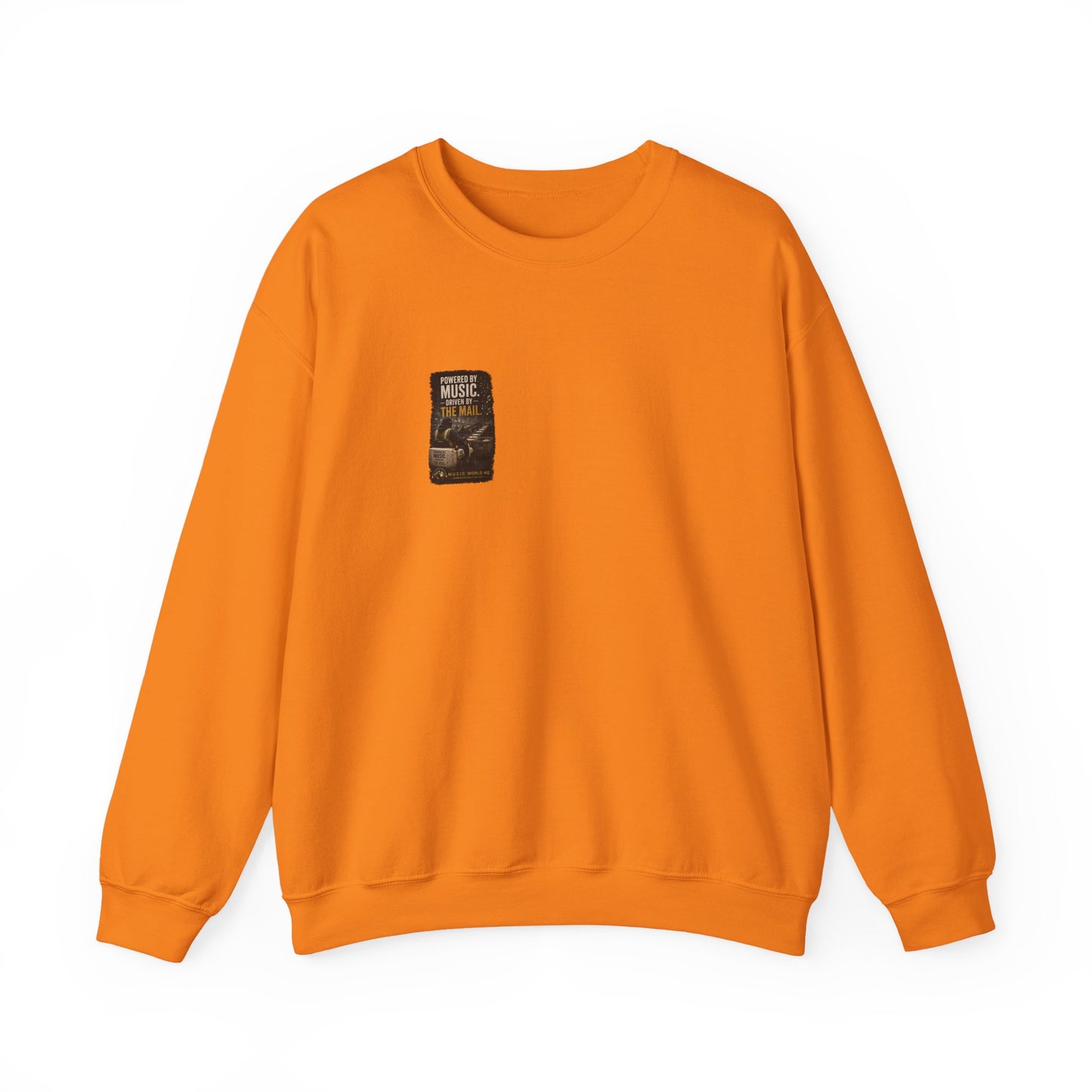 Postal Music - Powered by Music Crewneck Sweatshirt - Colorways C