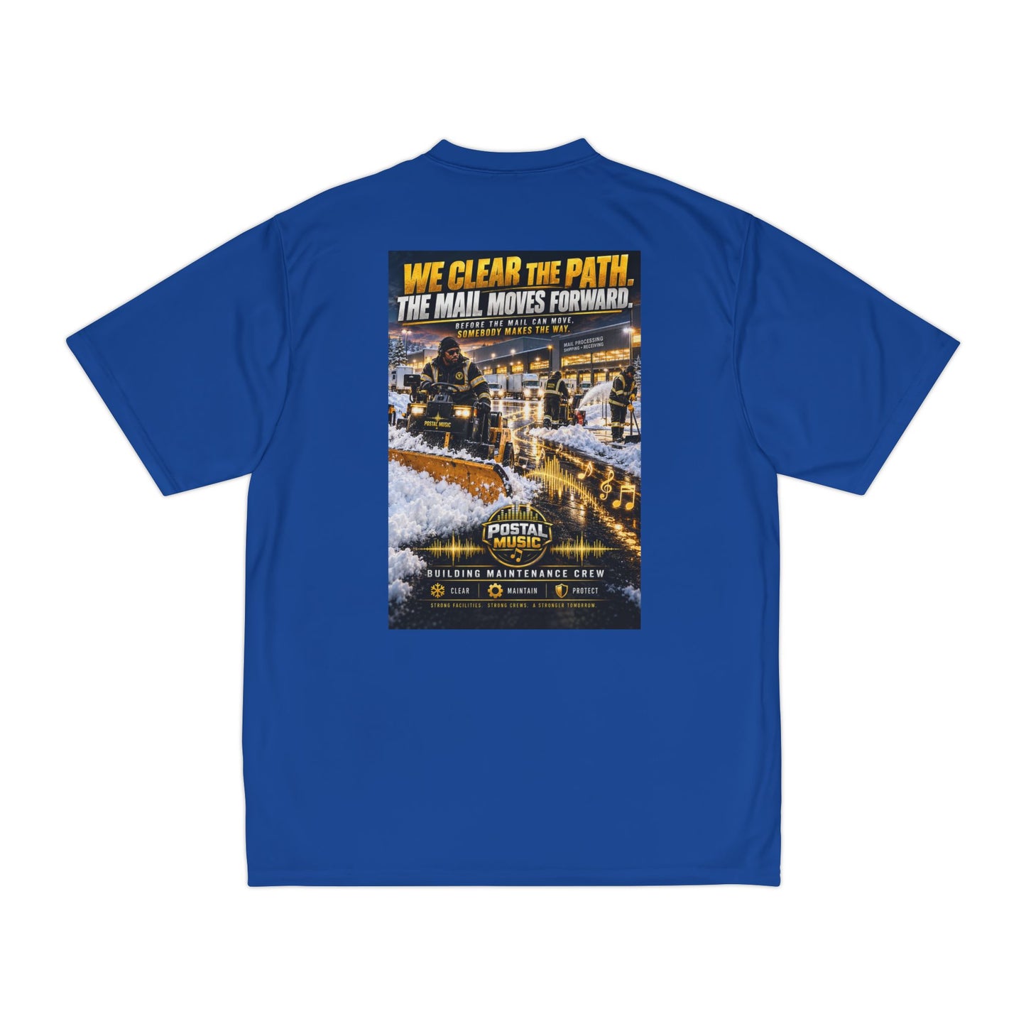Postal Music - We Clear the Path - Men's Performance T-Shirt