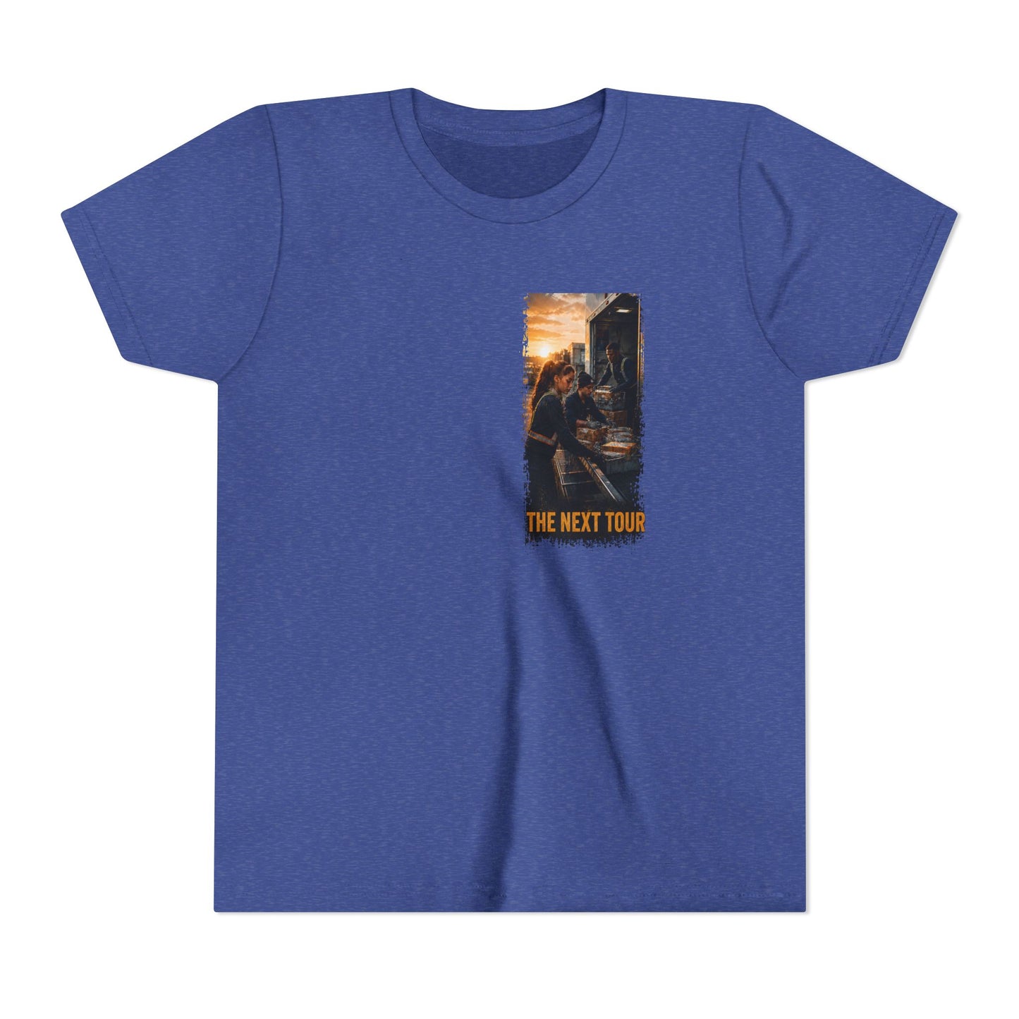 Postal Music — The Next Tour Youth T-Shirt — Color Group 1 of 2