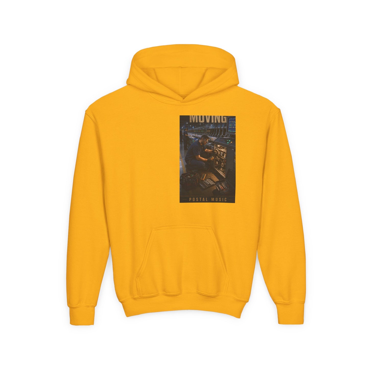 Postal Music — Keep the Message Moving — Youth Hoodie