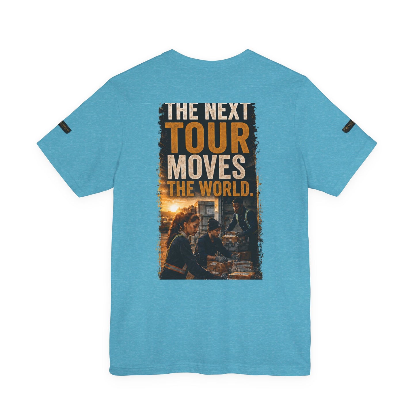 Postal Music — The Next Tour Premium Unisex T-Shirt — Color Group 3 of 11