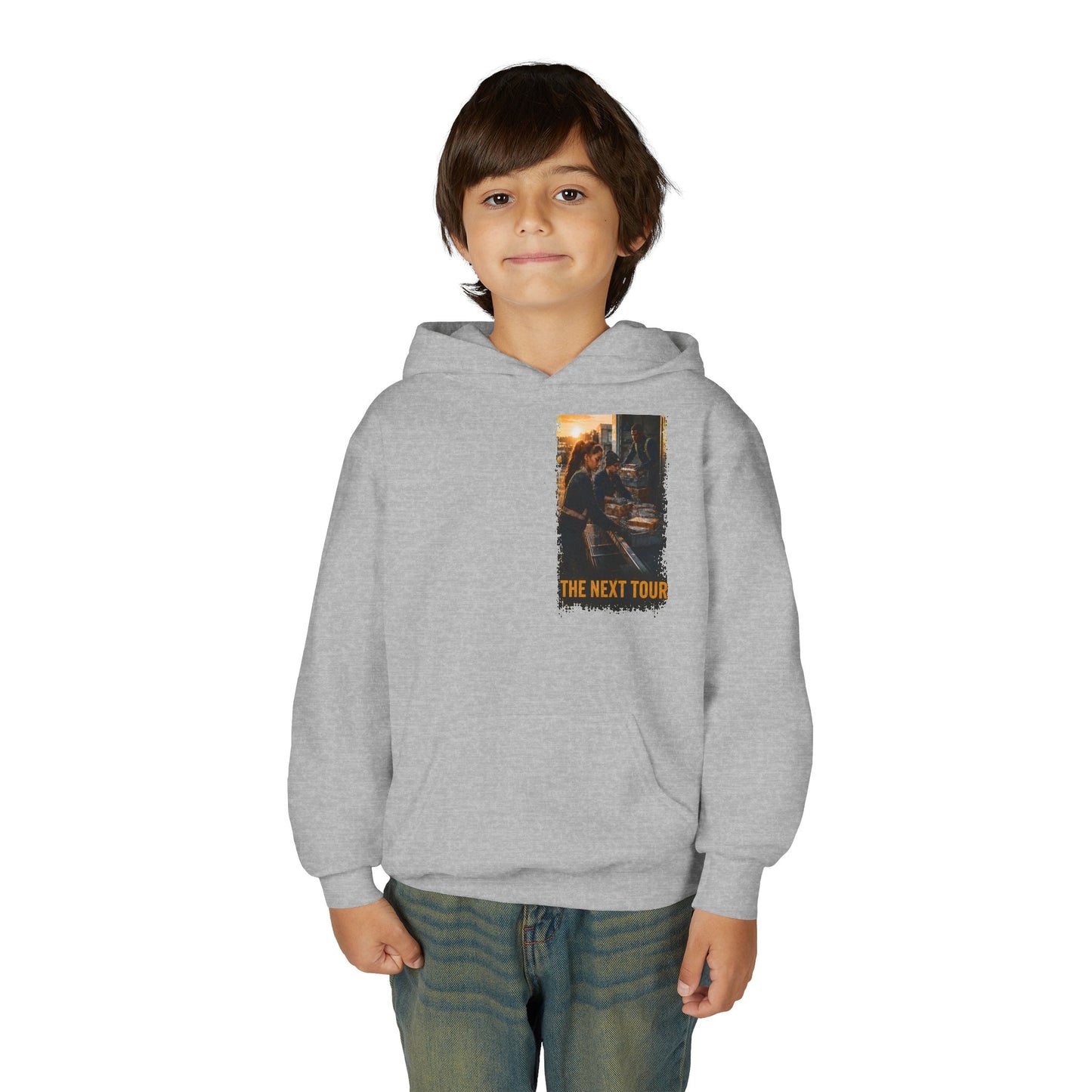 Postal Music — The Next Tour Youth Hoodie