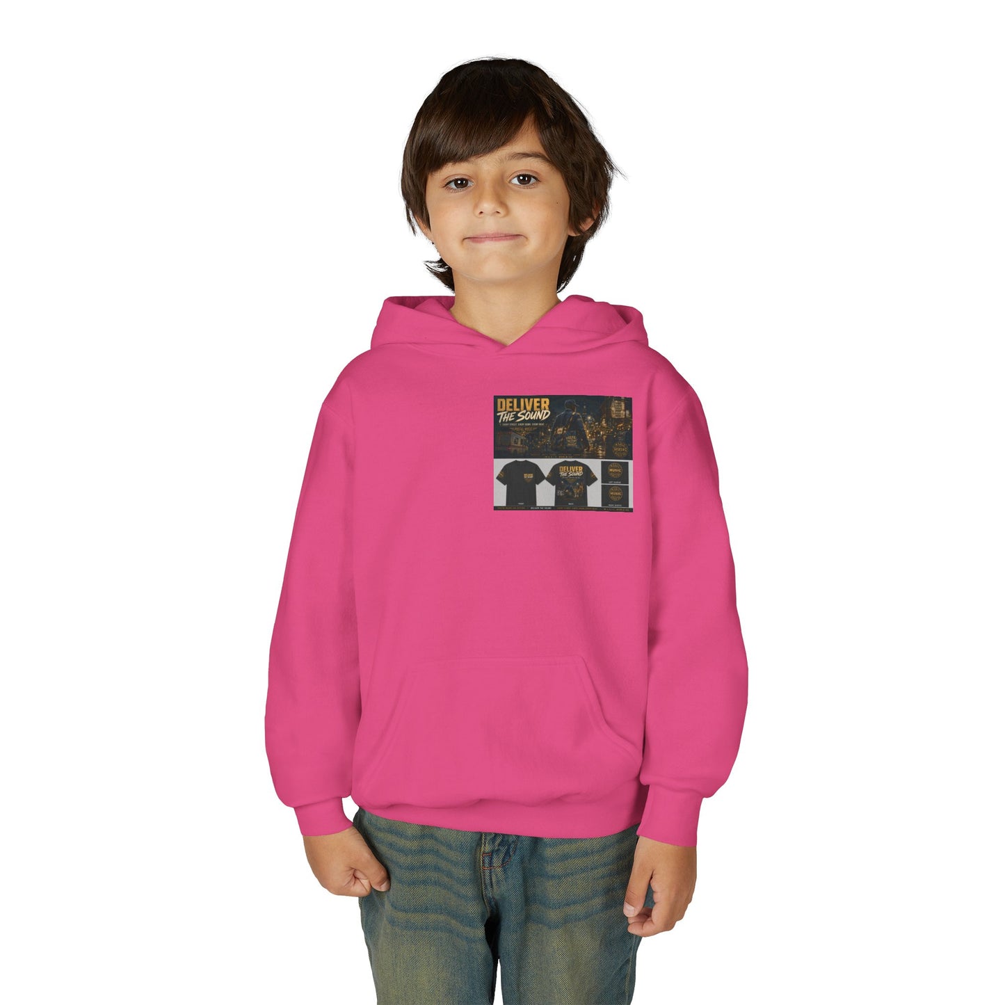 Postal Music — Deliver the Sound — Youth Hoodie