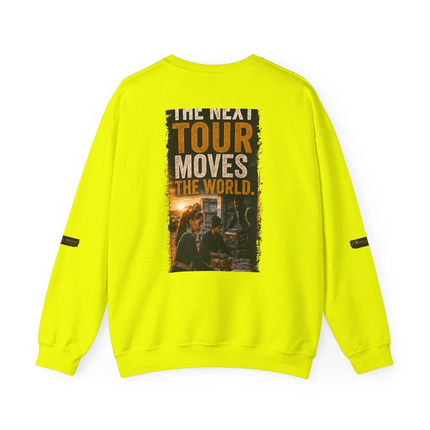 Postal Music — The Next Tour Core Crewneck Sweatshirt — Color Group 3 of 3