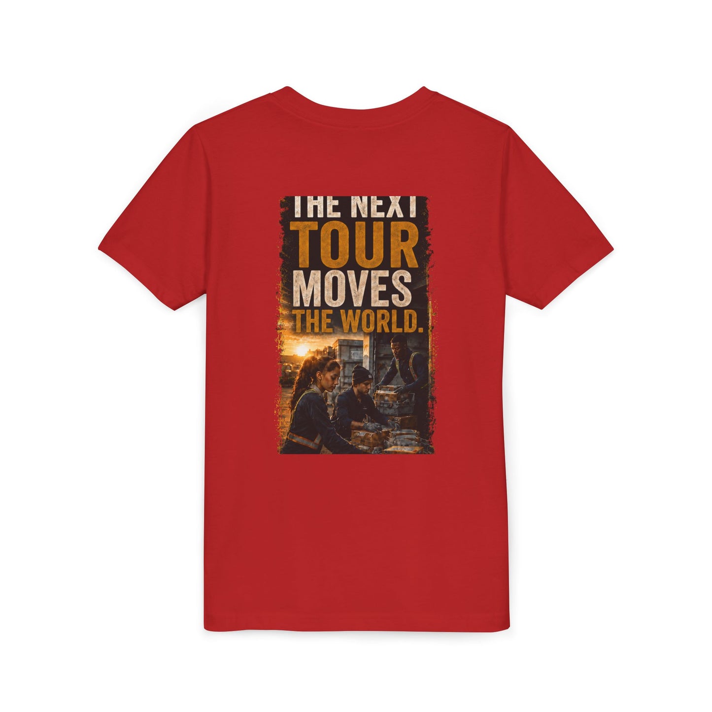 Postal Music — The Next Tour Youth T-Shirt — Color Group 1 of 2