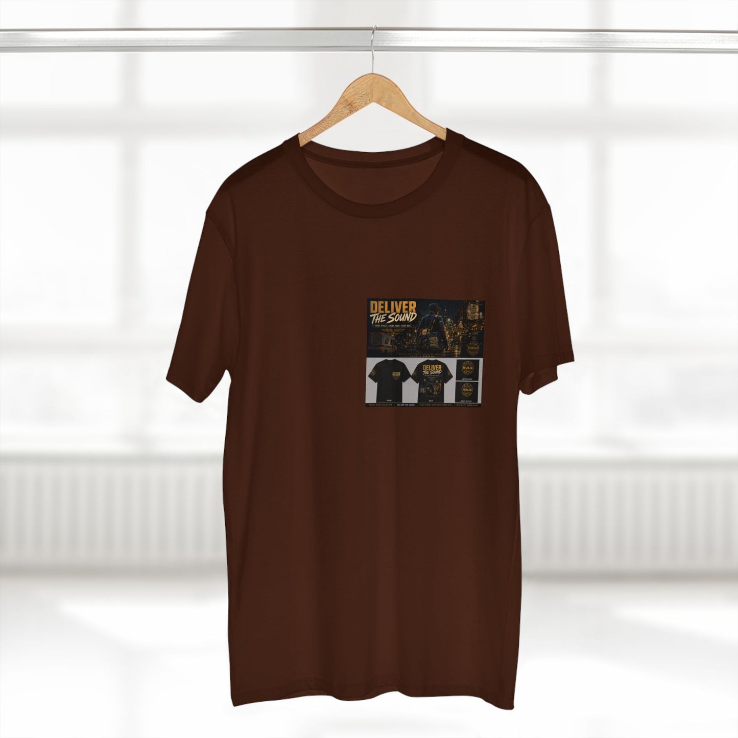 Postal Music — Deliver the Sound — Streetwear T-Shirt