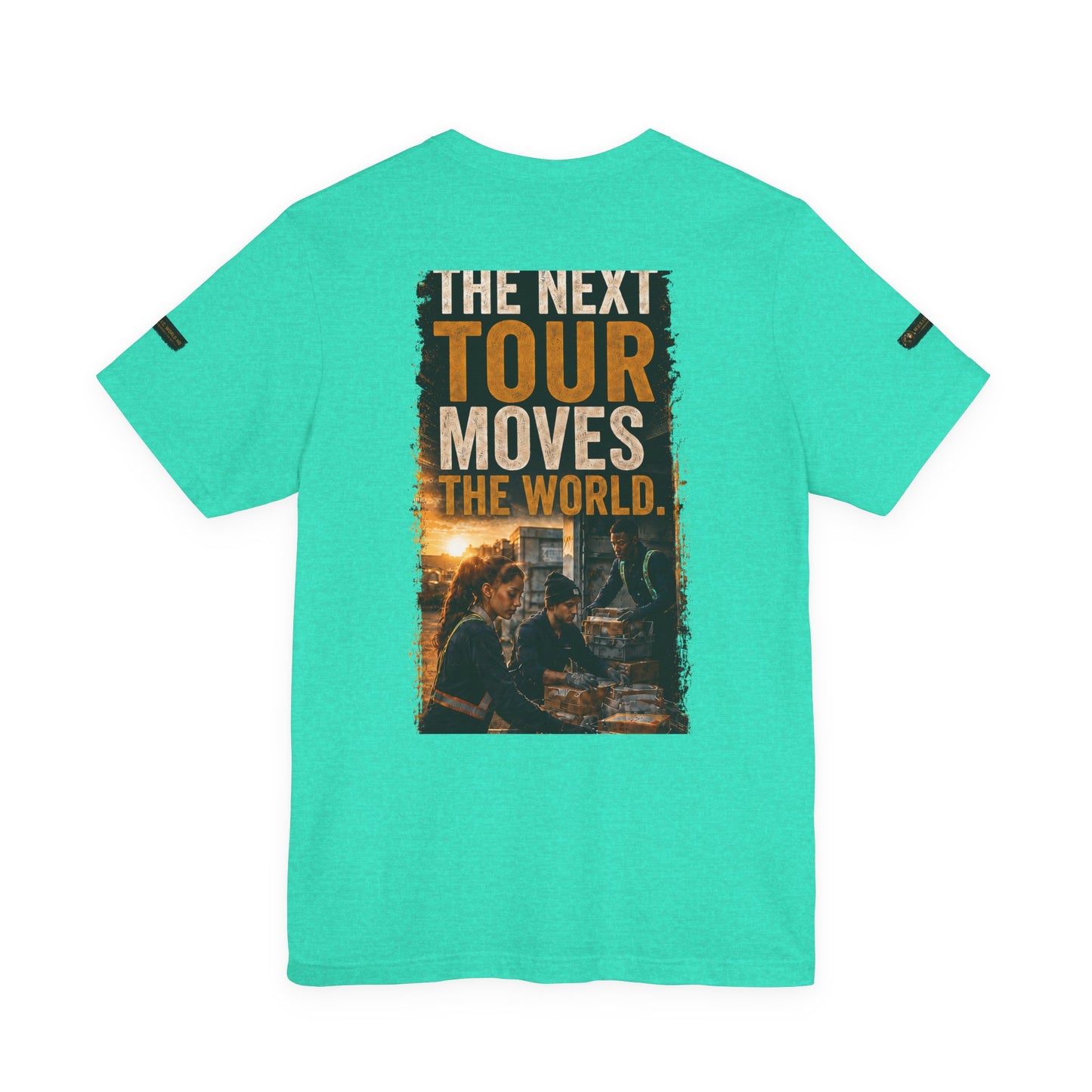 Postal Music — The Next Tour Premium Unisex T-Shirt — Color Group 6 of 11
