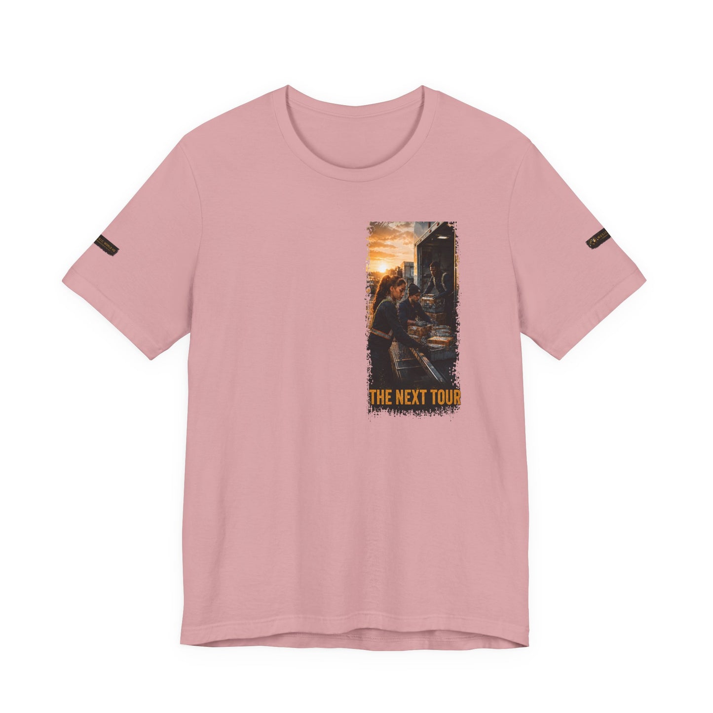 Postal Music — The Next Tour Premium Unisex T-Shirt — Color Group 9 of 11