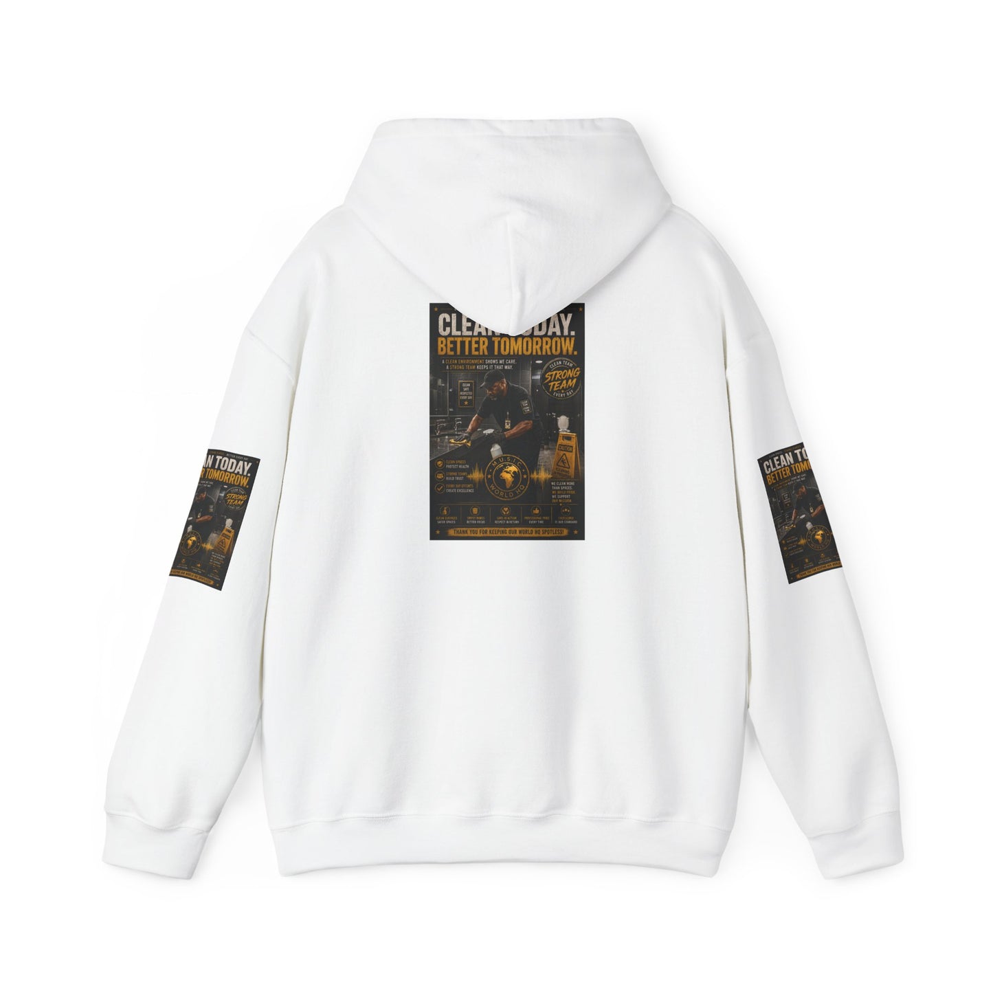 Clean Today. Better Tomorrow. — Hoodie