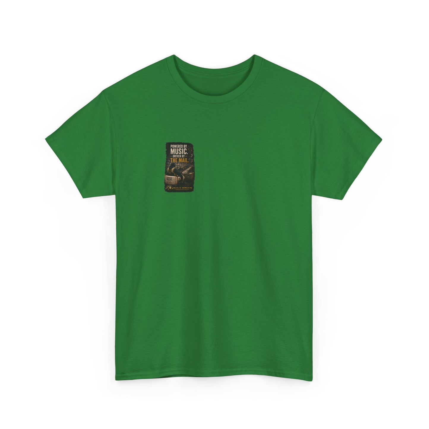 Postal Music - Powered by Music Premium T-Shirt - Colorways E