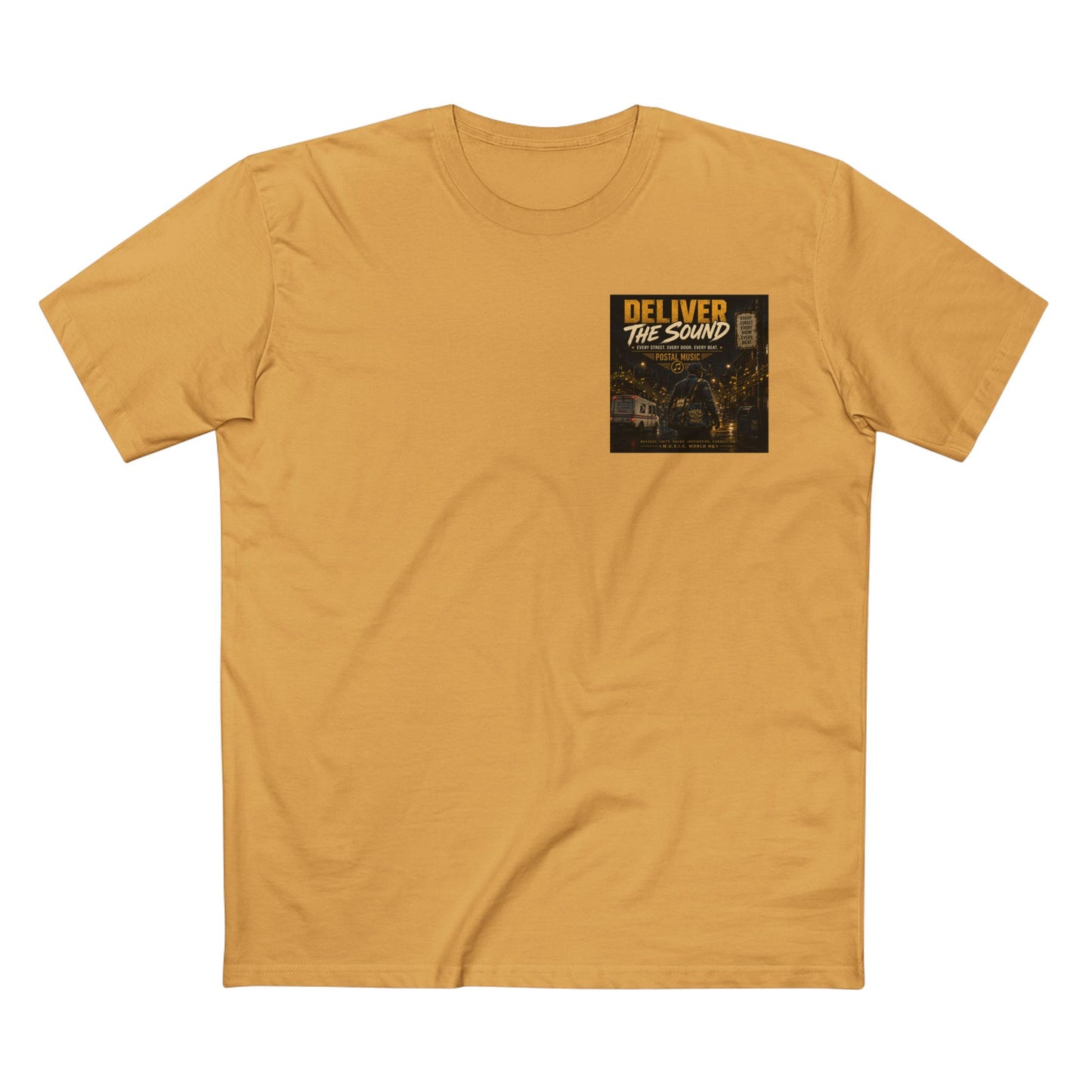 Postal Music — Deliver the Sound — Streetwear T-Shirt