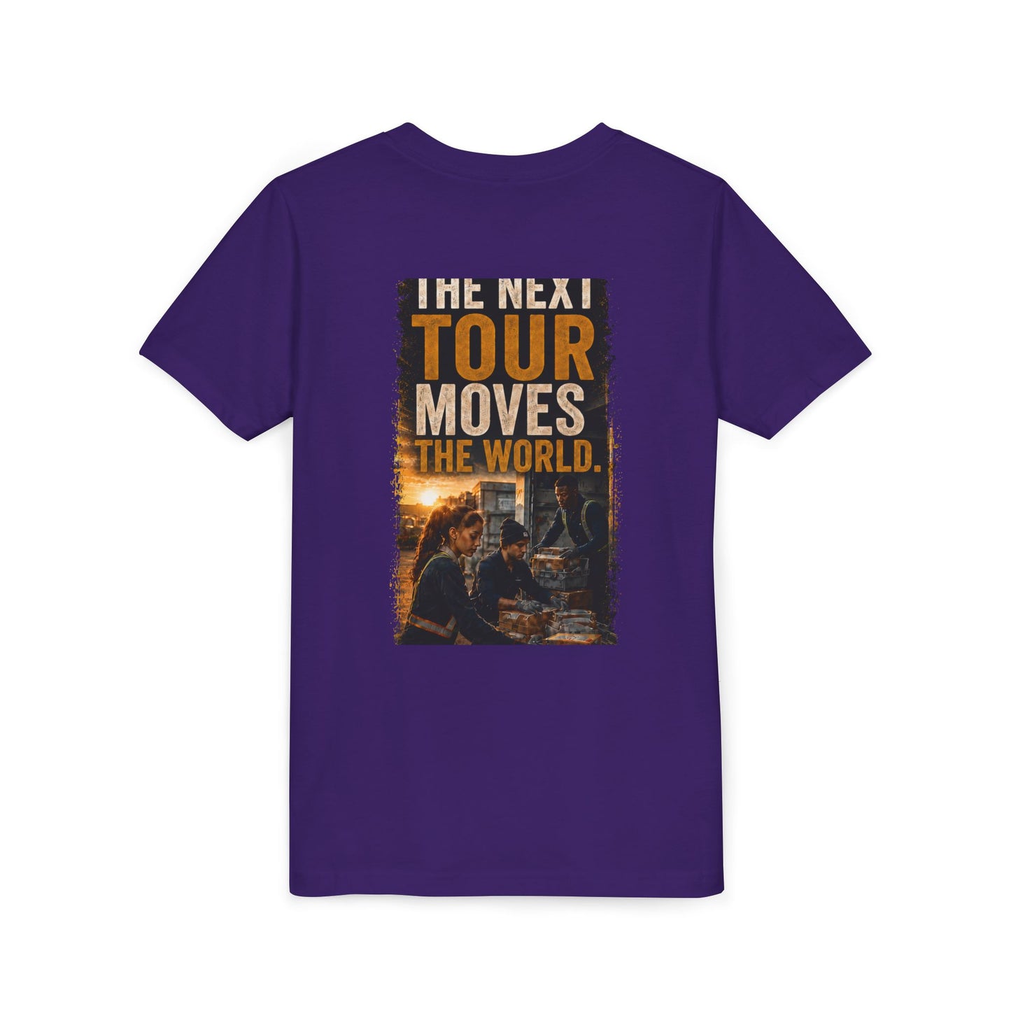 Postal Music — The Next Tour Youth T-Shirt — Color Group 1 of 2