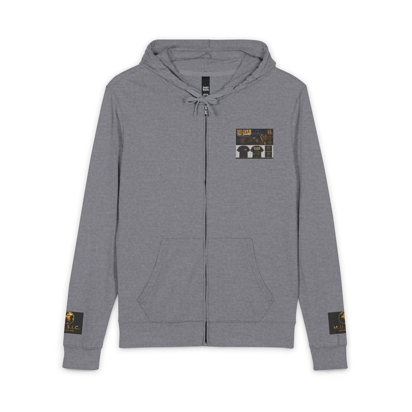 Postal Music — Deliver the Sound — Full-Zip Hoodie