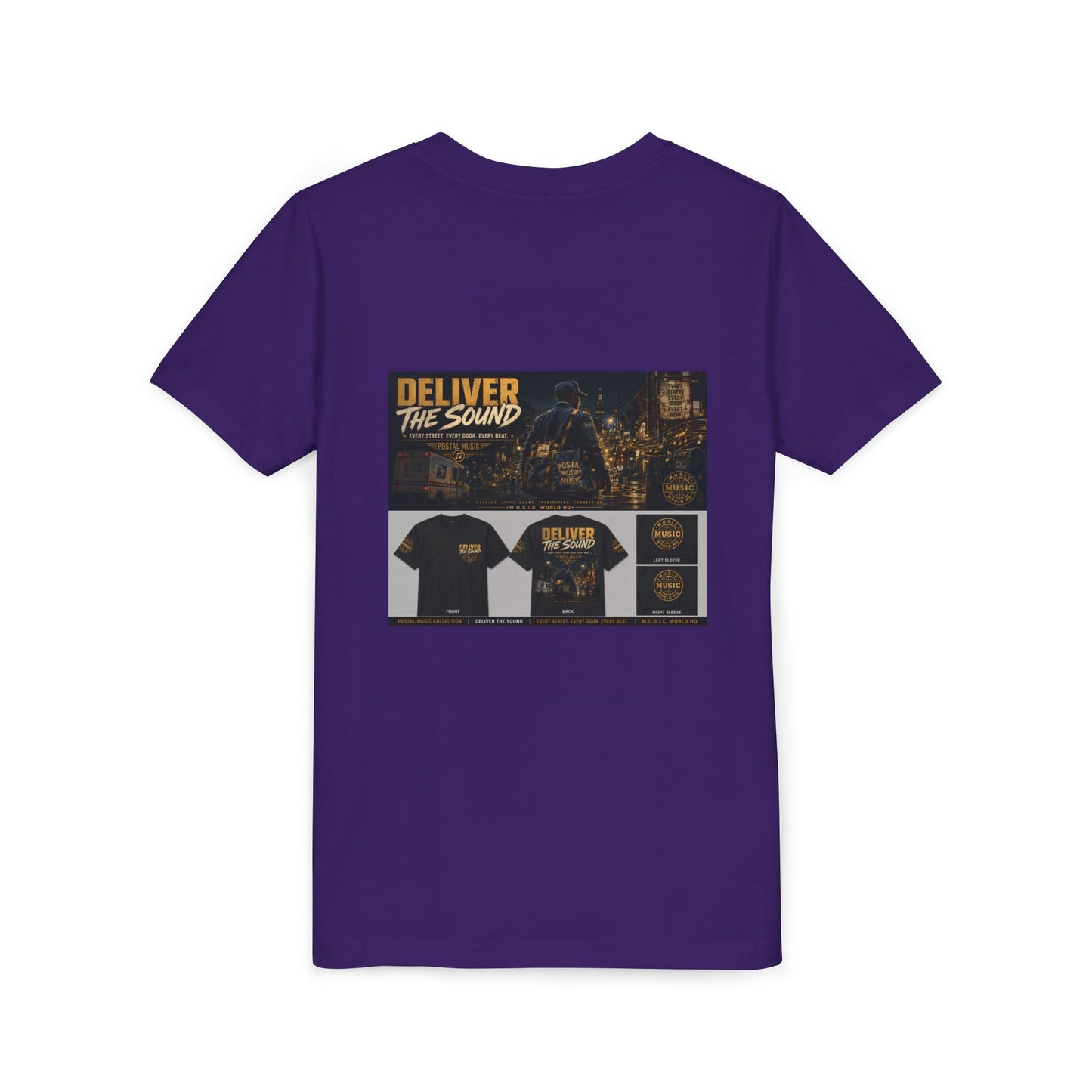 Postal Music — Deliver the Sound — Youth T-Shirt