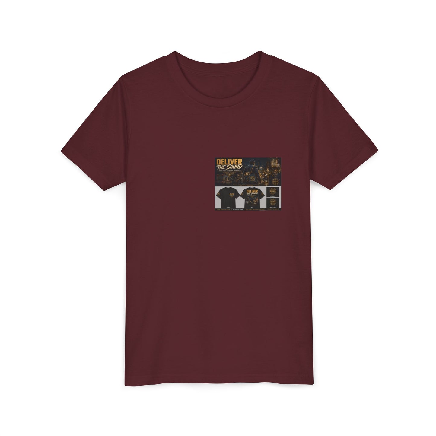 Postal Music — Deliver the Sound — Youth T-Shirt