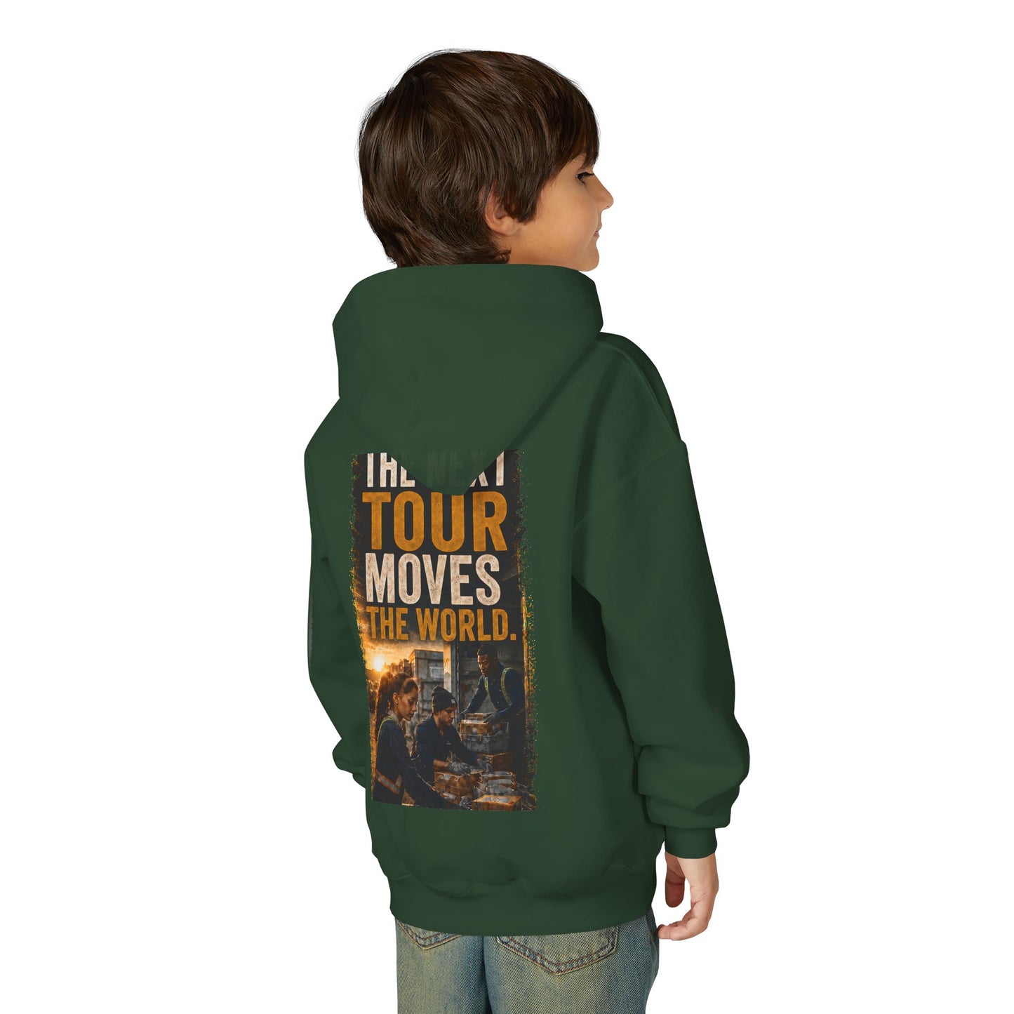 Postal Music — The Next Tour Youth Hoodie