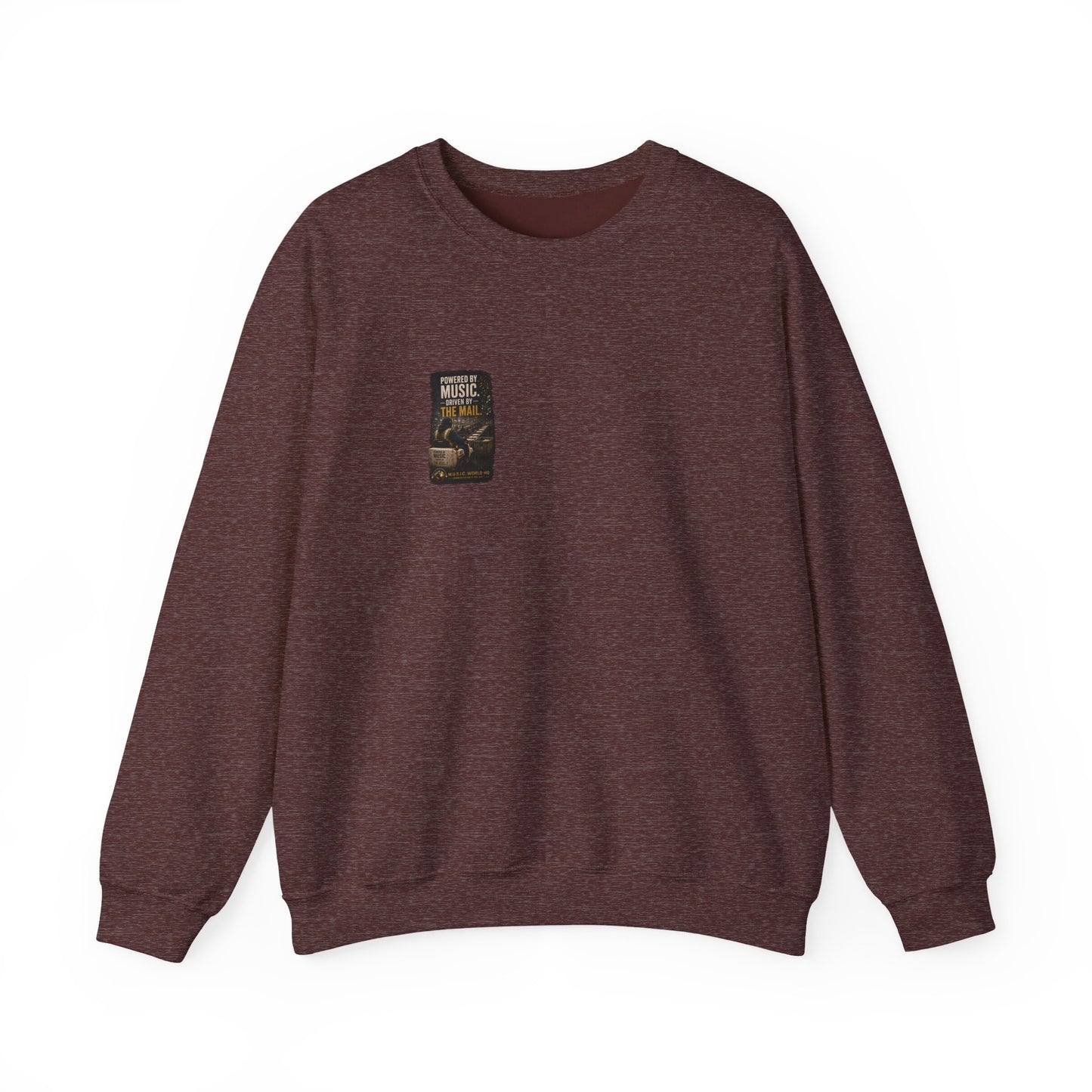 Postal Music - Powered by Music Crewneck Sweatshirt - Colorways B