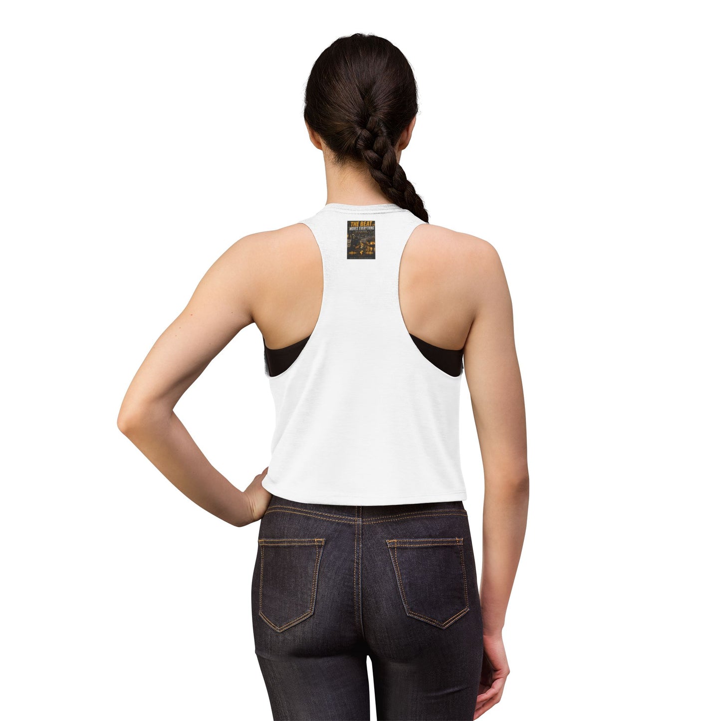The Beat Moves Everything — Women's Cropped Tee | Postal Music