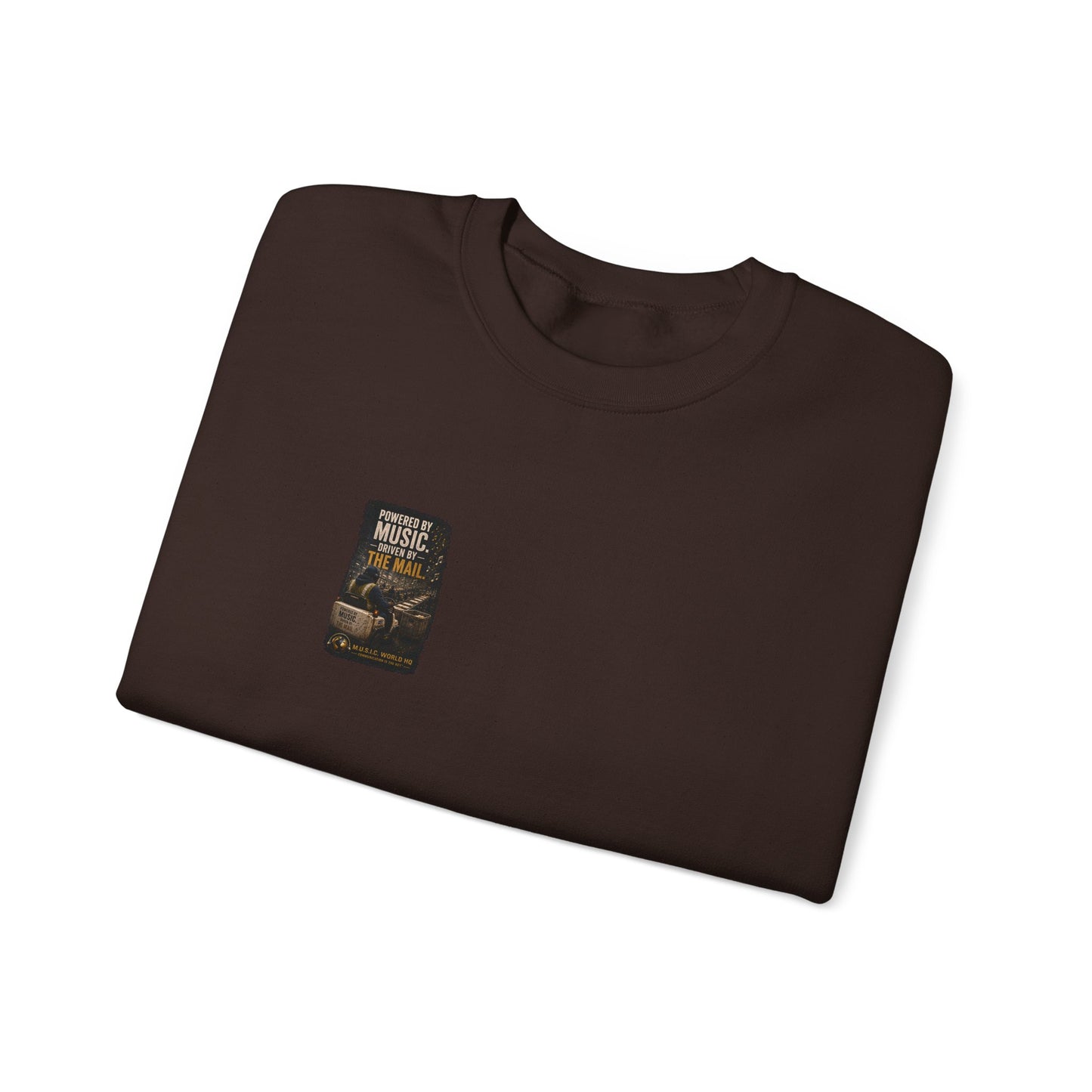 Postal Music - Powered by Music Crewneck Sweatshirt - Colorways A